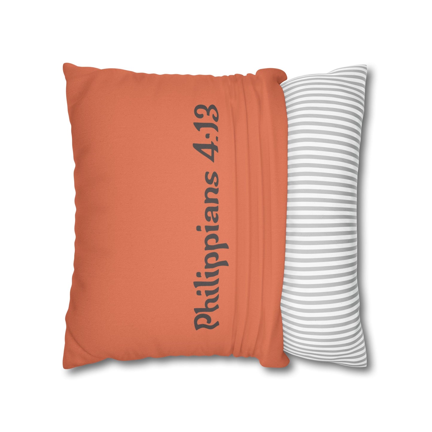 Charming Scripture Pillowcase (Philippians 4:13)