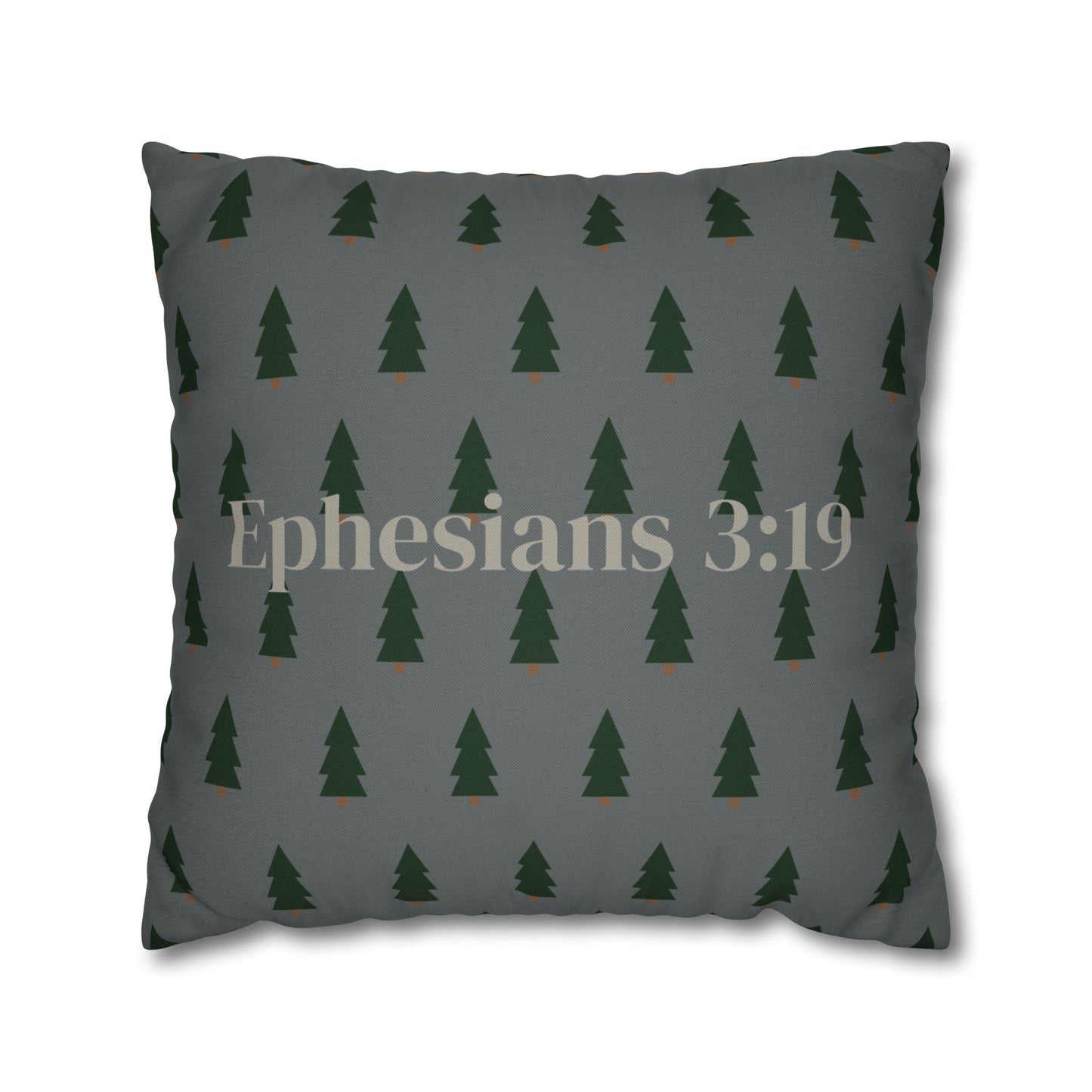 Charming Forest Pillowcase (Ephesians 3:19)