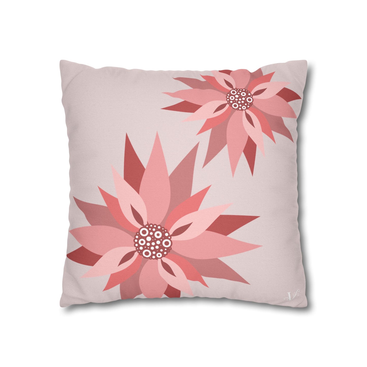 Charming Pinwheel Petal Pillowcase (Psalm 46:5)