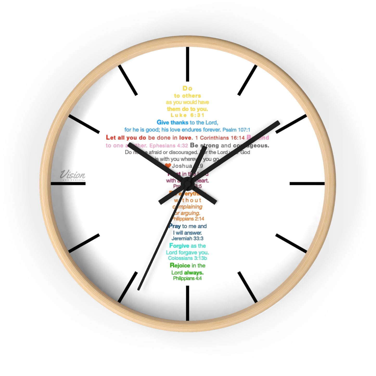 The Kids Cross - Wall Clock