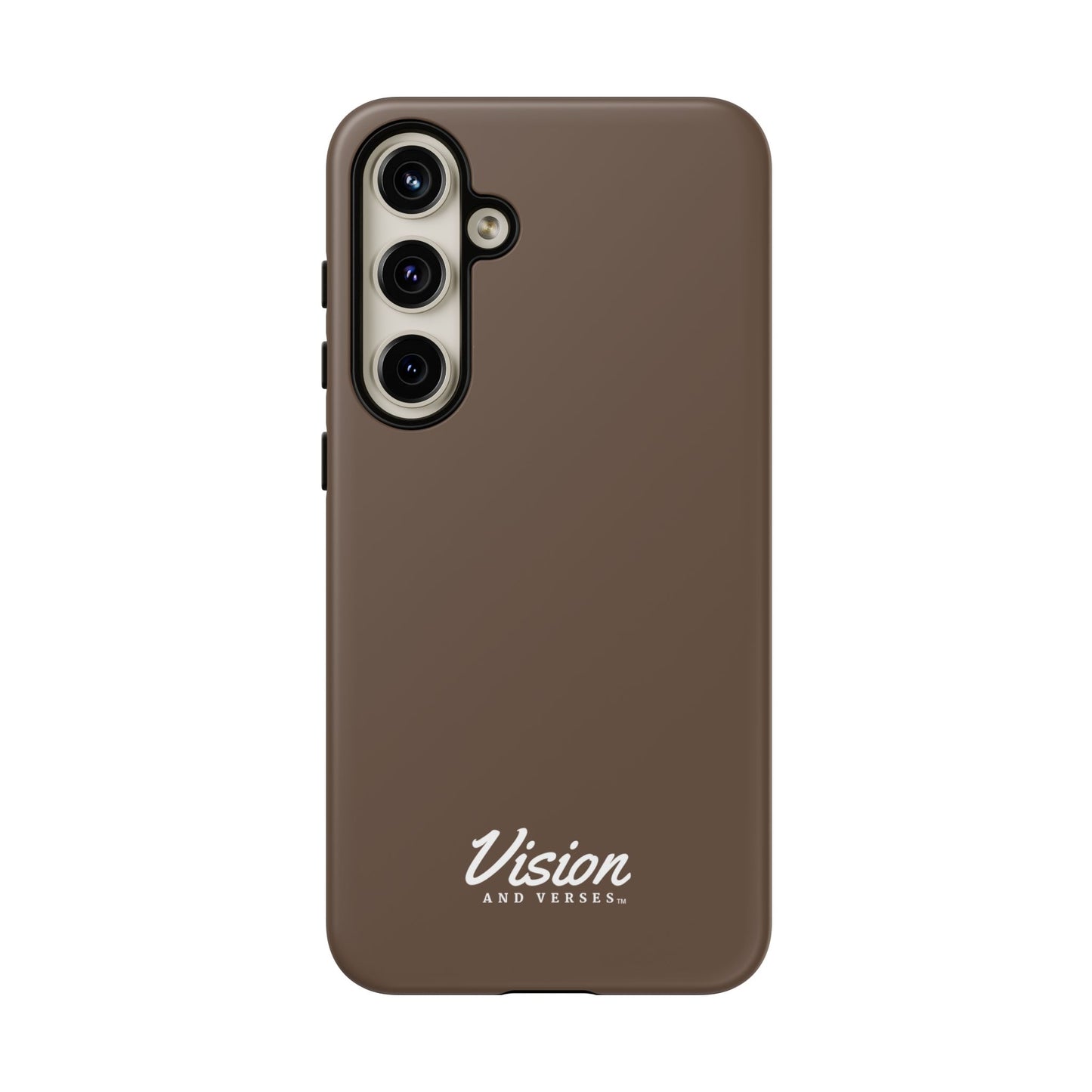 Brown Vision and Verses Tough Phone Case