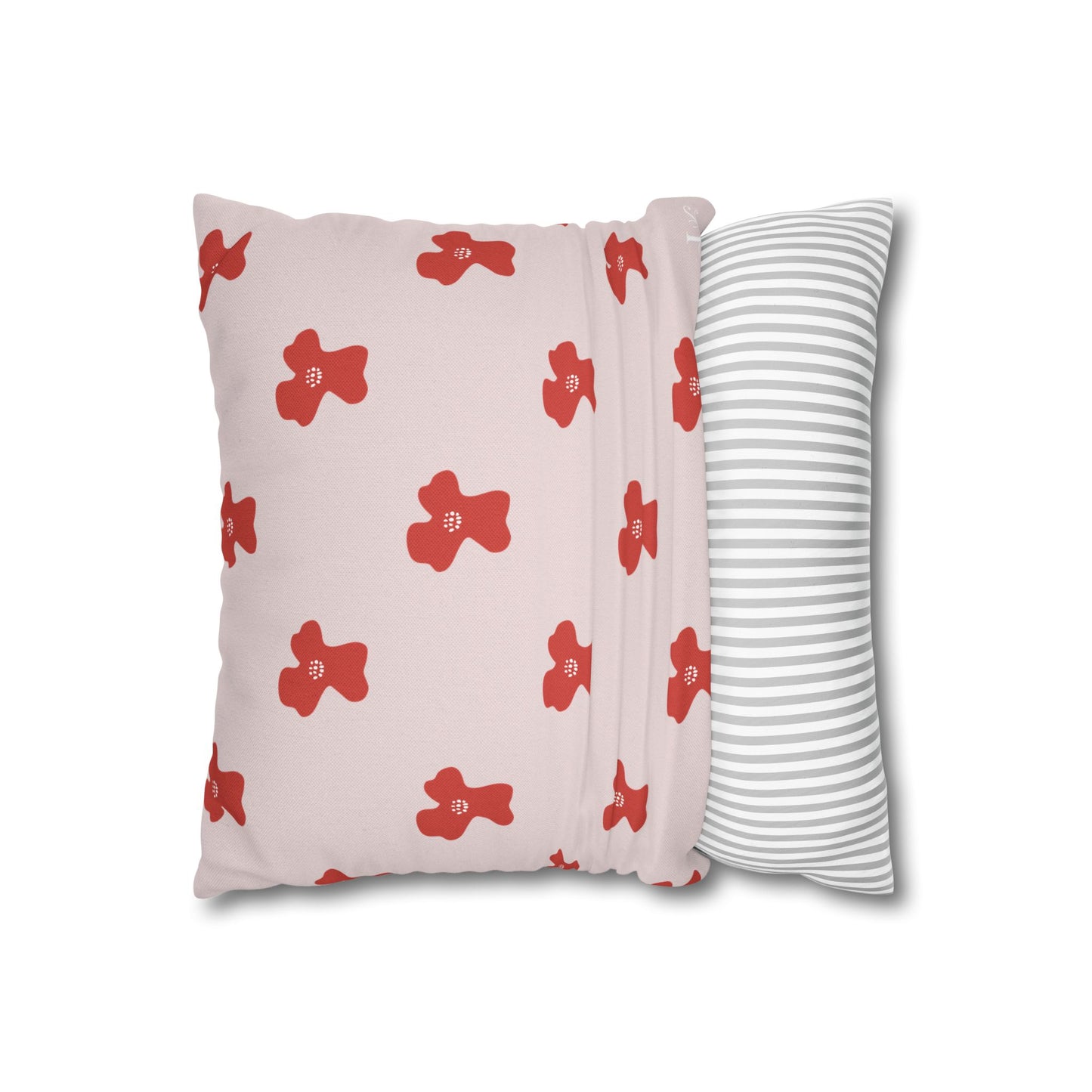 Charming Pink Poppy Pillowcase (Proverbs 3:5)