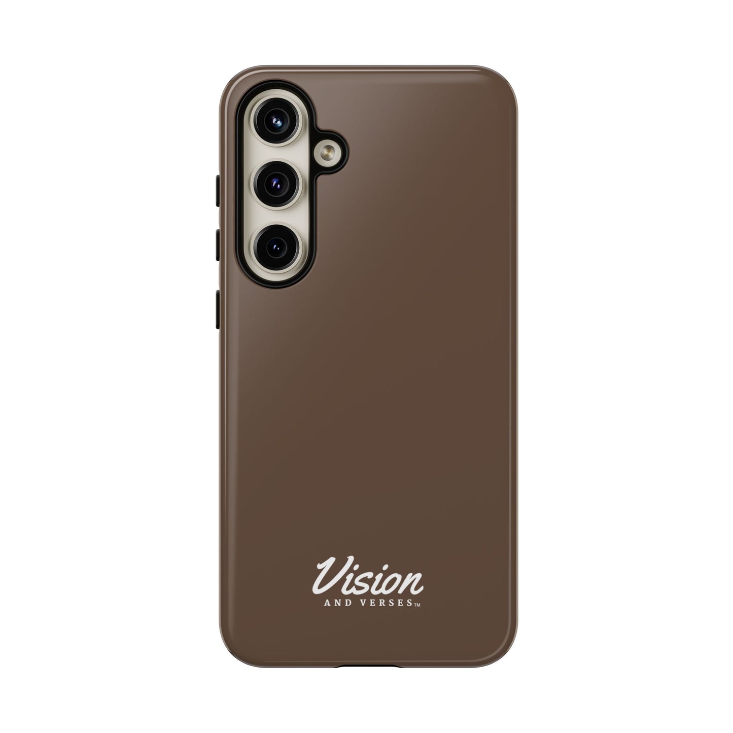 Brown Vision and Verses Tough Phone Case