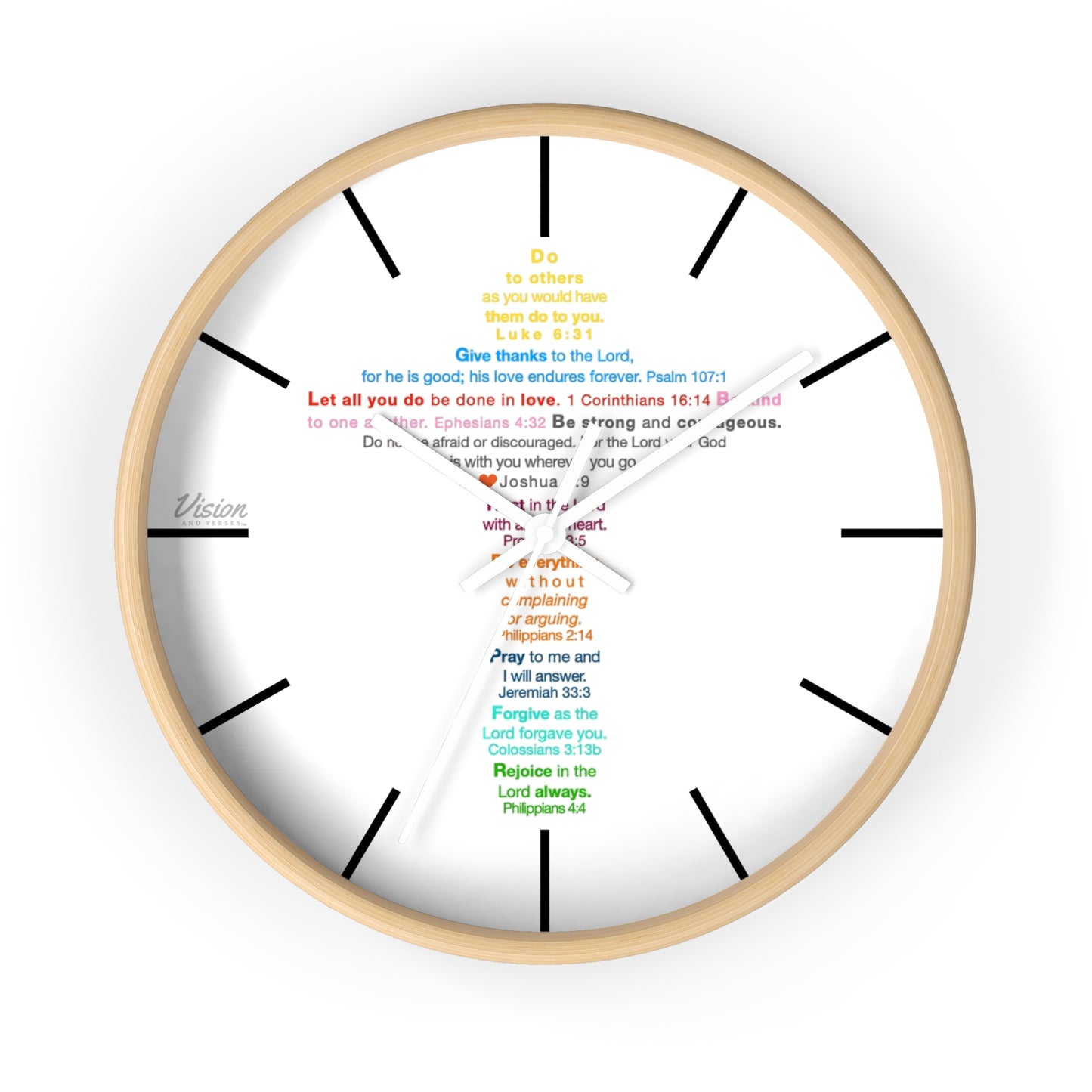 The Kids Cross - Wall Clock