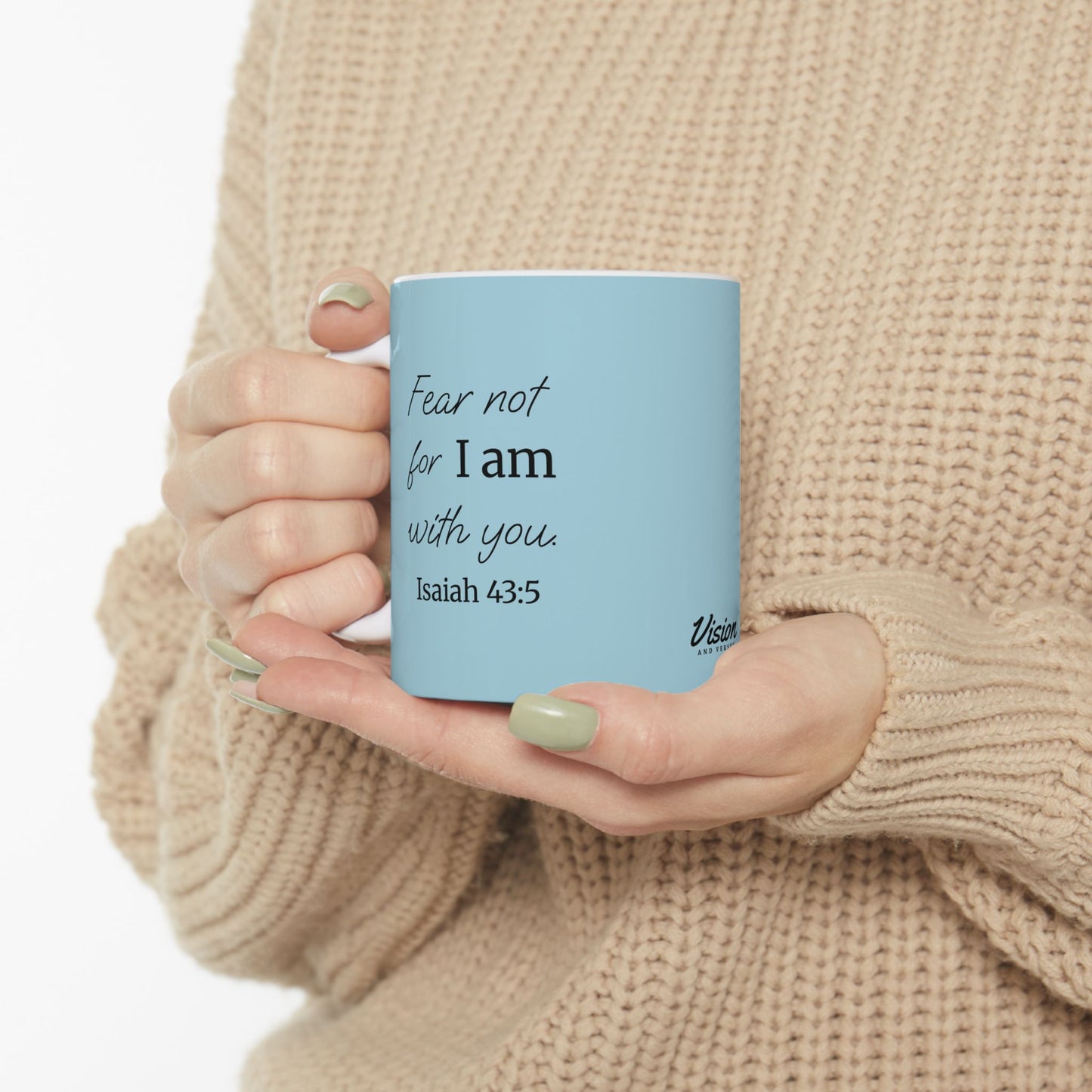 *NEW* Inspirational Ceramic Mug (11oz, 15oz) | Isaiah 43:5
