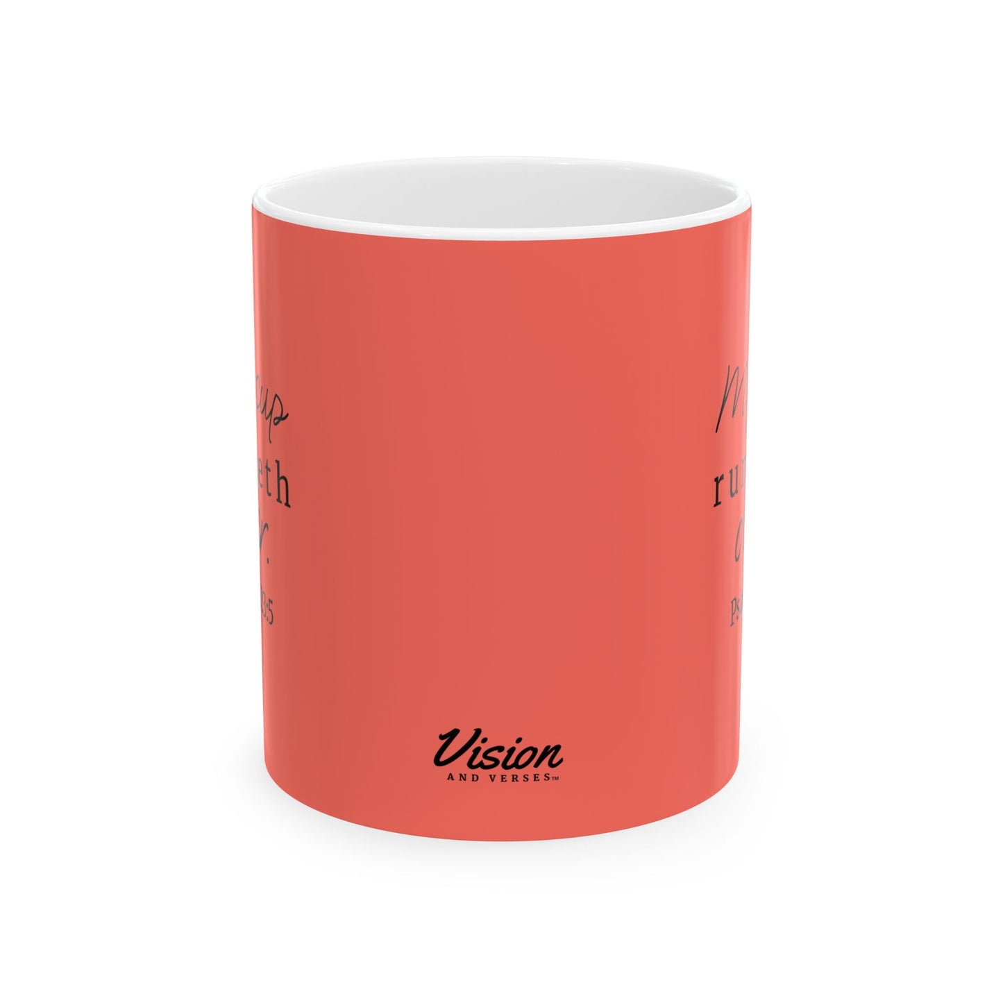 *NEW* Inspirational Ceramic Mug (11oz, 15oz) | Psalm 23:5