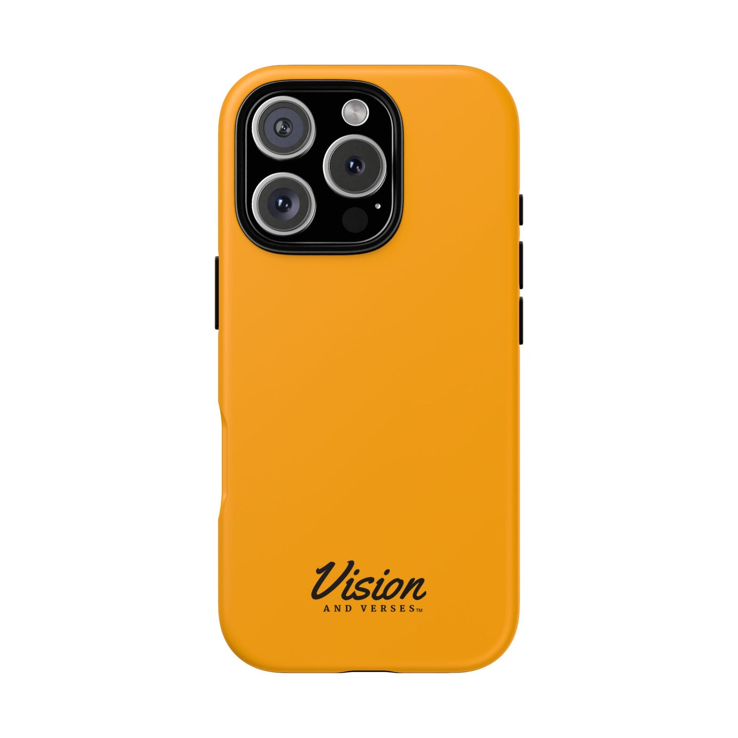 Orange Vision and Verses Tough Phone Case