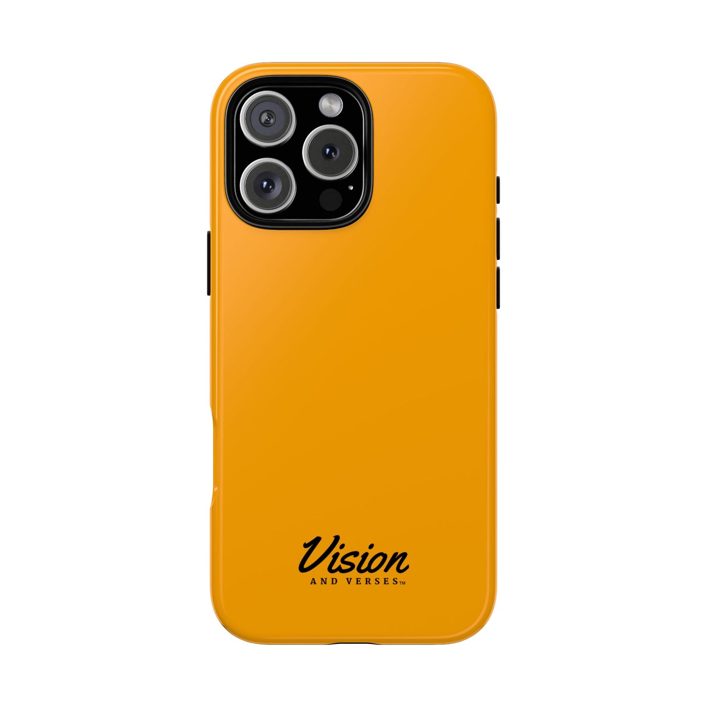 Orange Vision and Verses Tough Phone Case