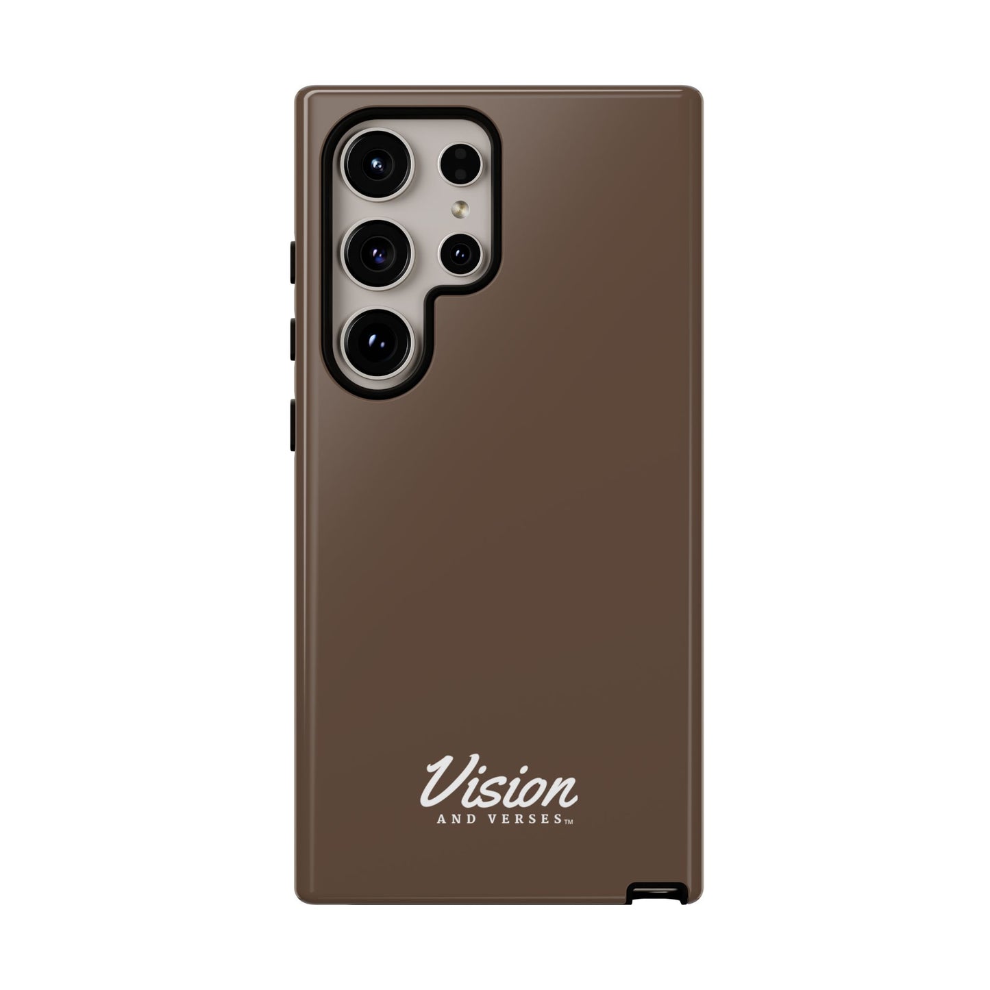 Brown Vision and Verses Tough Phone Case