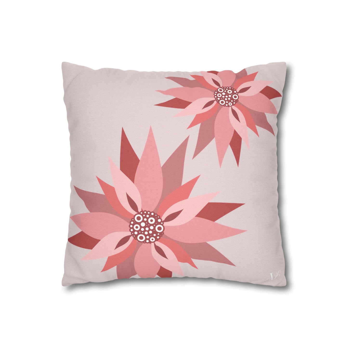 Charming Pinwheel Petal Pillowcase (Psalm 46:5)