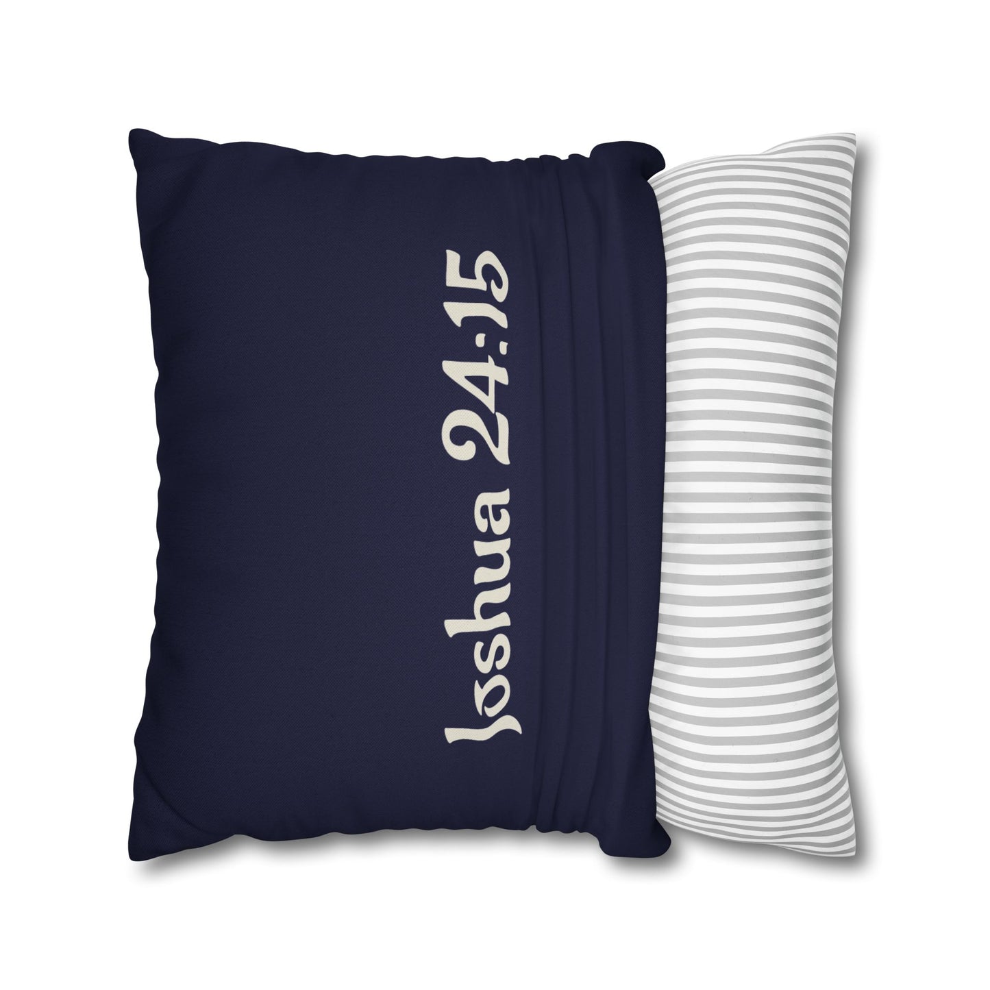 Charming Scripture Pillowcase (Joshua 24:15)