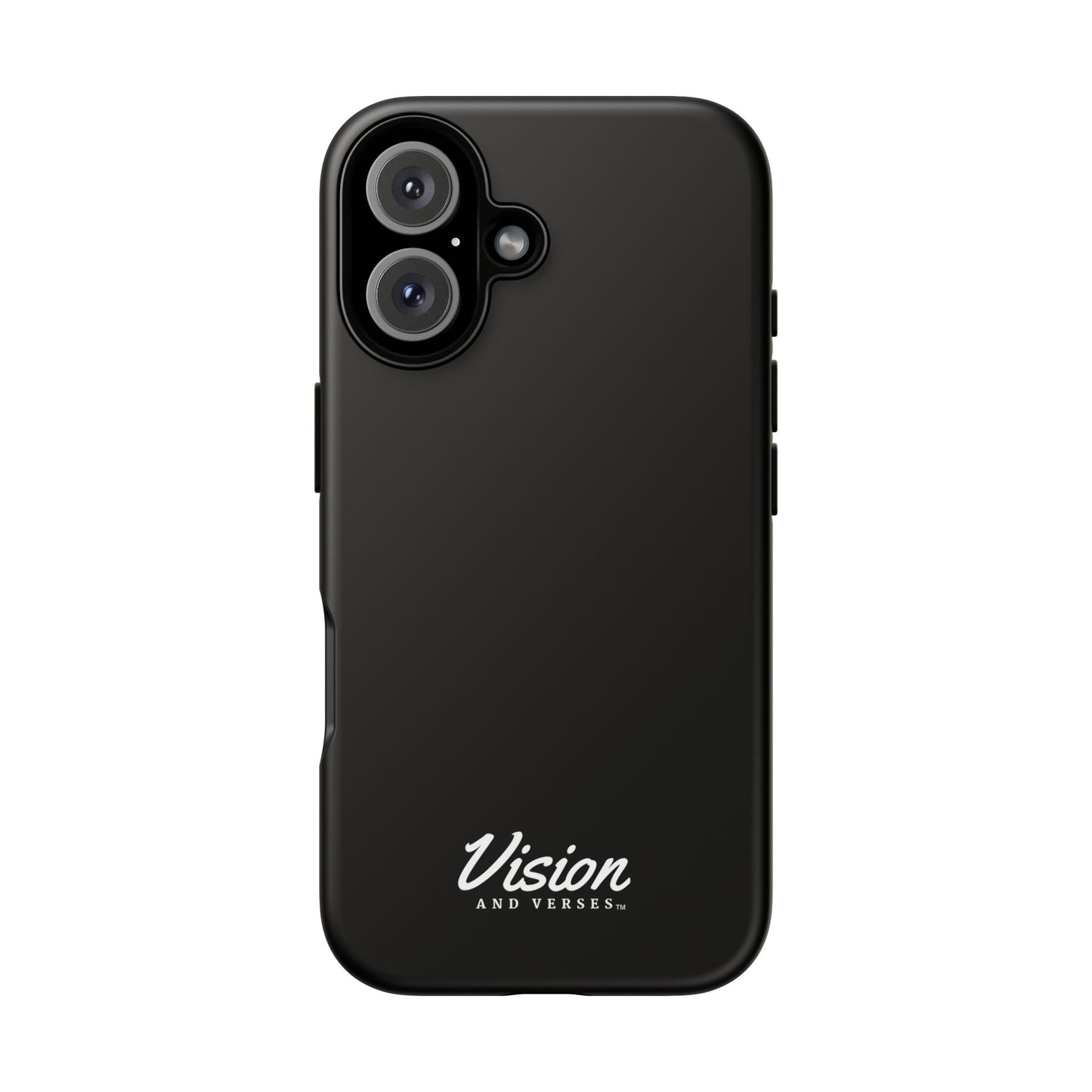 Black Vision and Verses Tough Phone Case