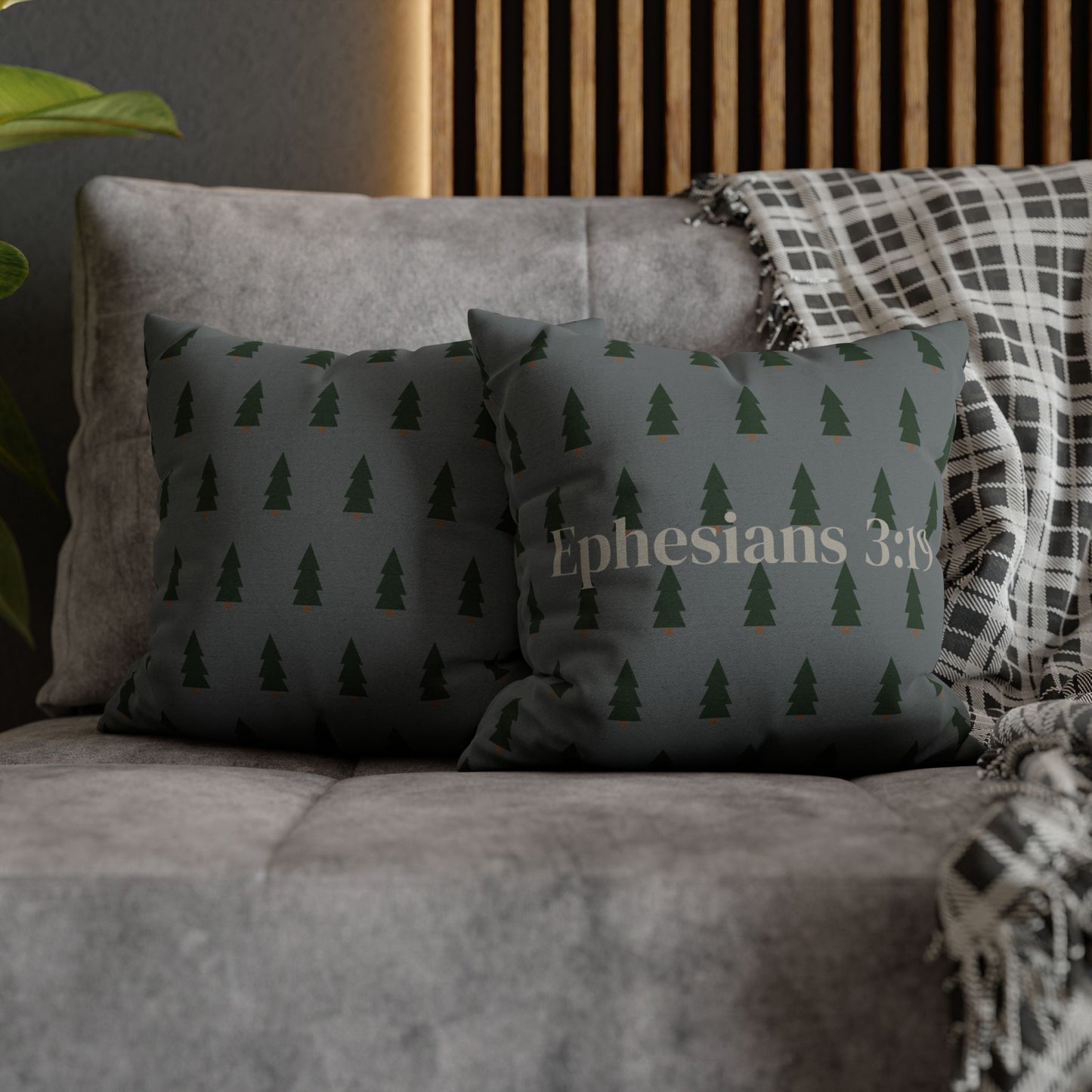 Charming Forest Pillowcase (Ephesians 3:19)
