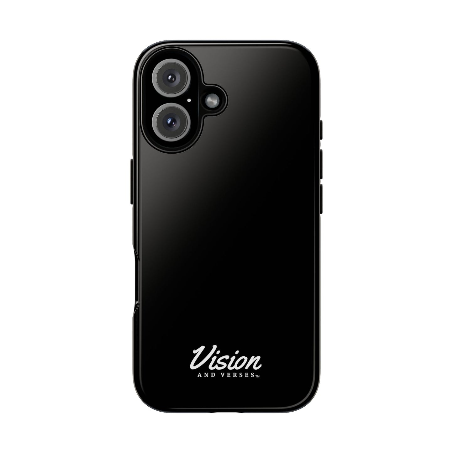Black Vision and Verses Tough Phone Case