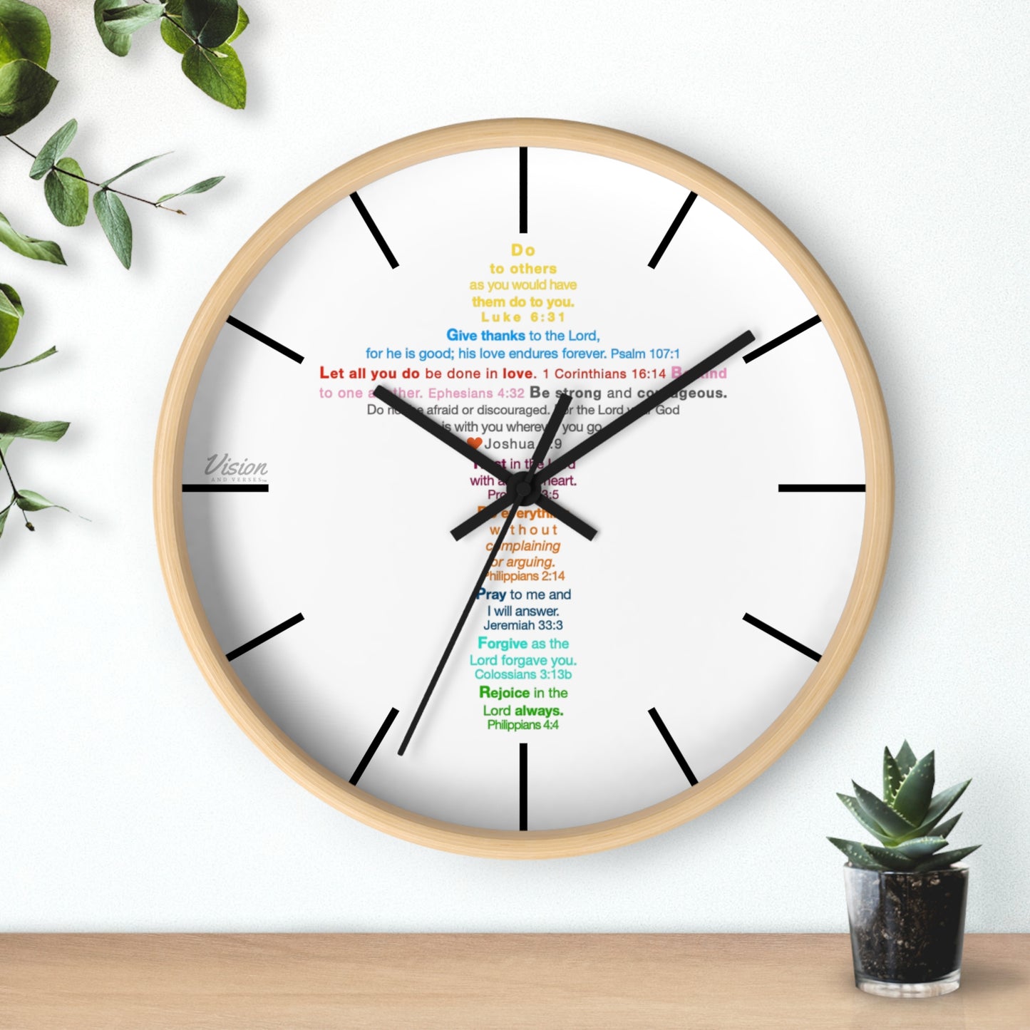 The Kids Cross - Wall Clock