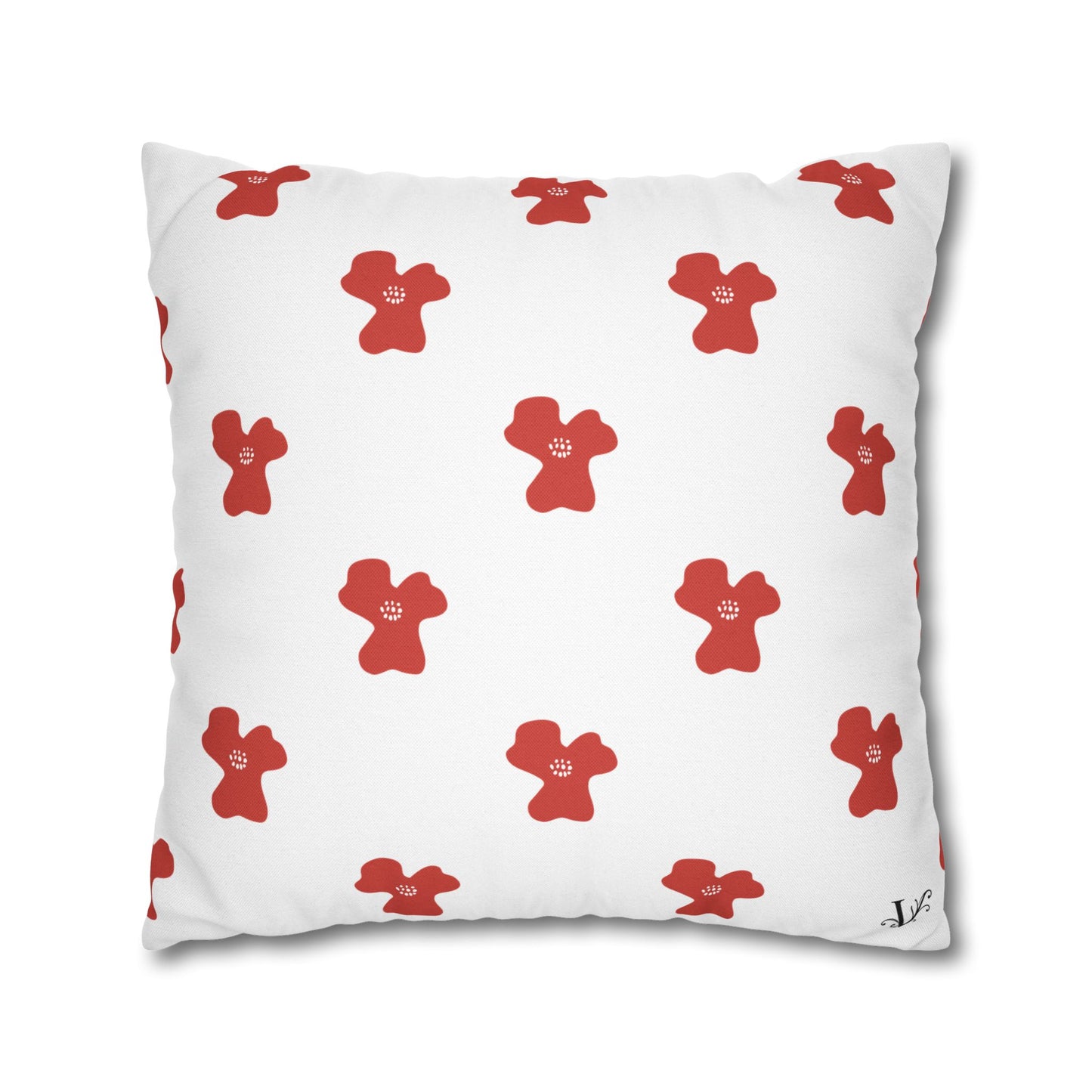 Charming Poppy Pillowcase (Proverbs 3:5)