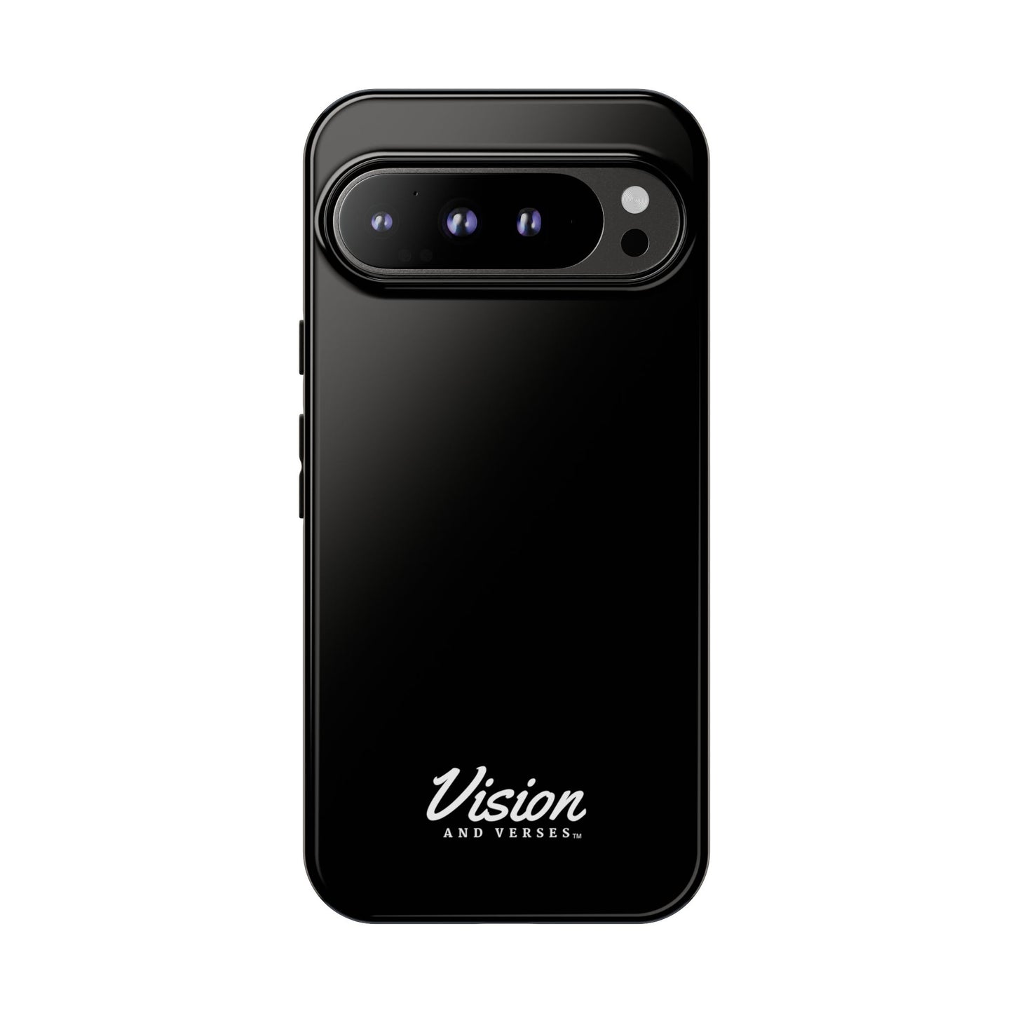 Black Vision and Verses Tough Phone Case