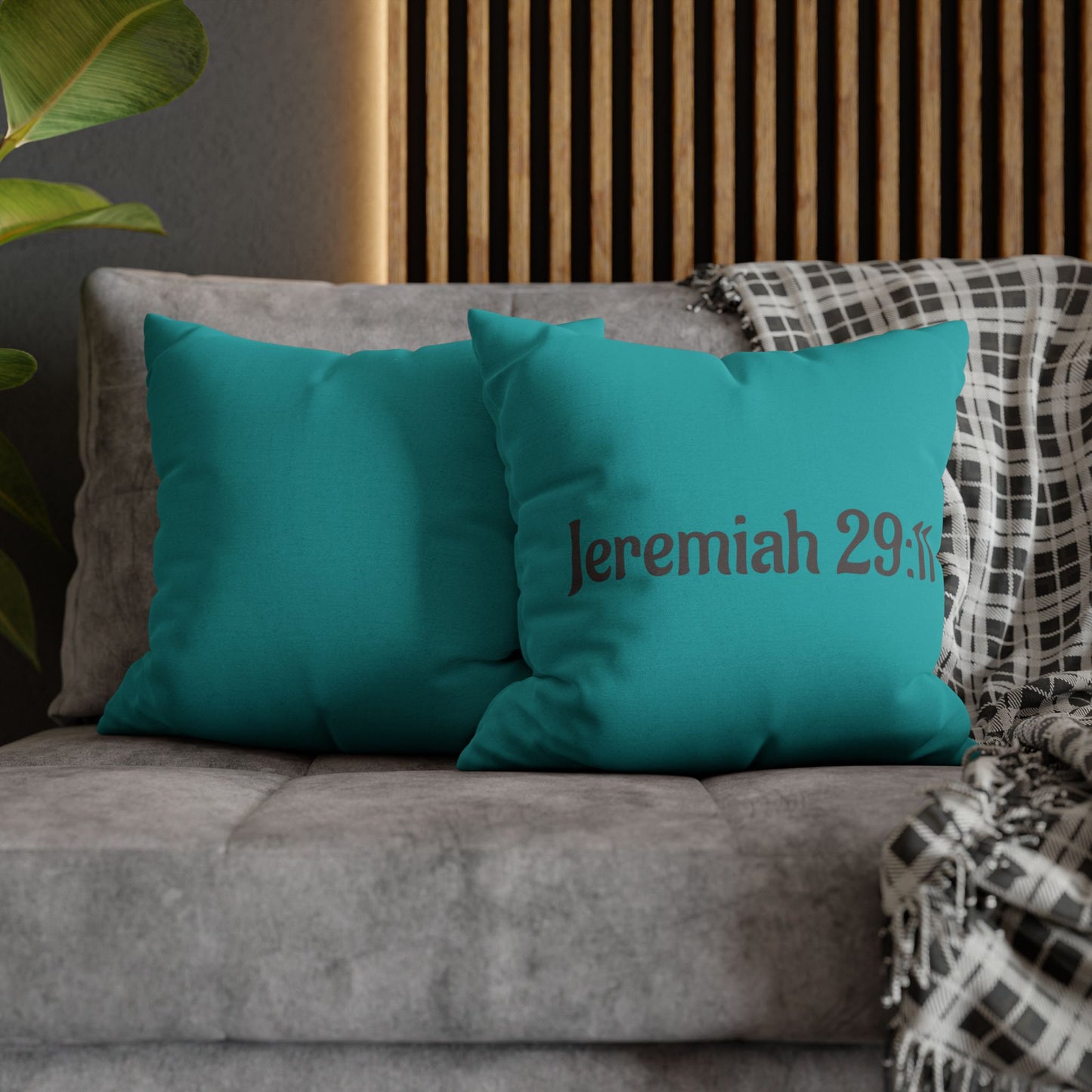 Charming Scripture Pillowcase (Jeremiah 29:11)