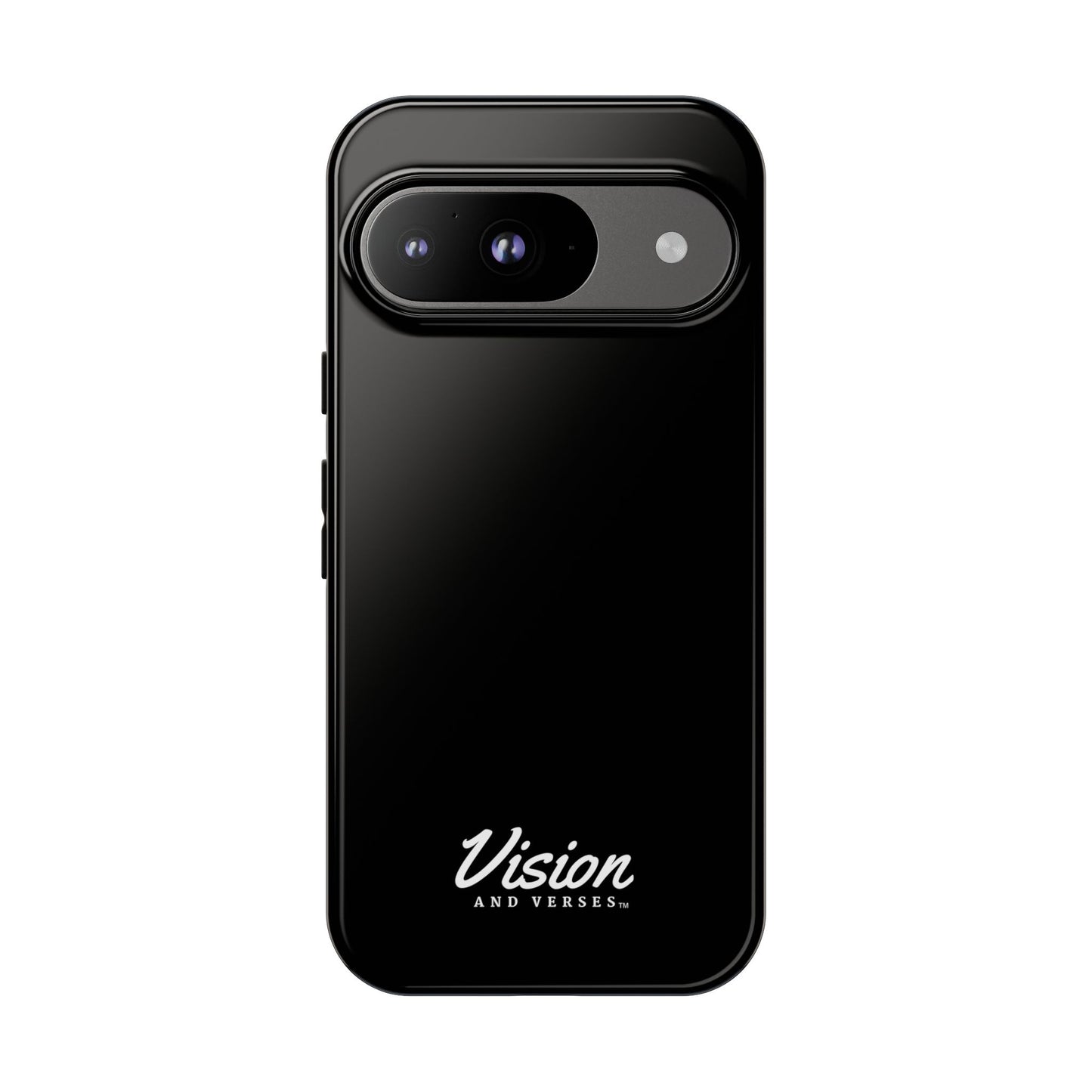 Black Vision and Verses Tough Phone Case