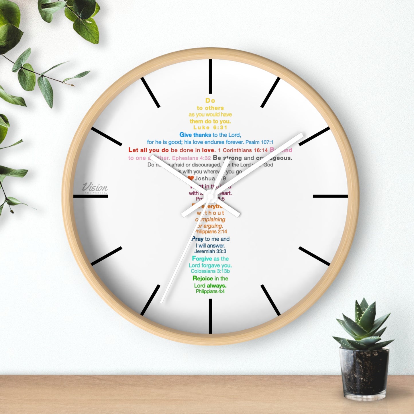 The Kids Cross - Wall Clock