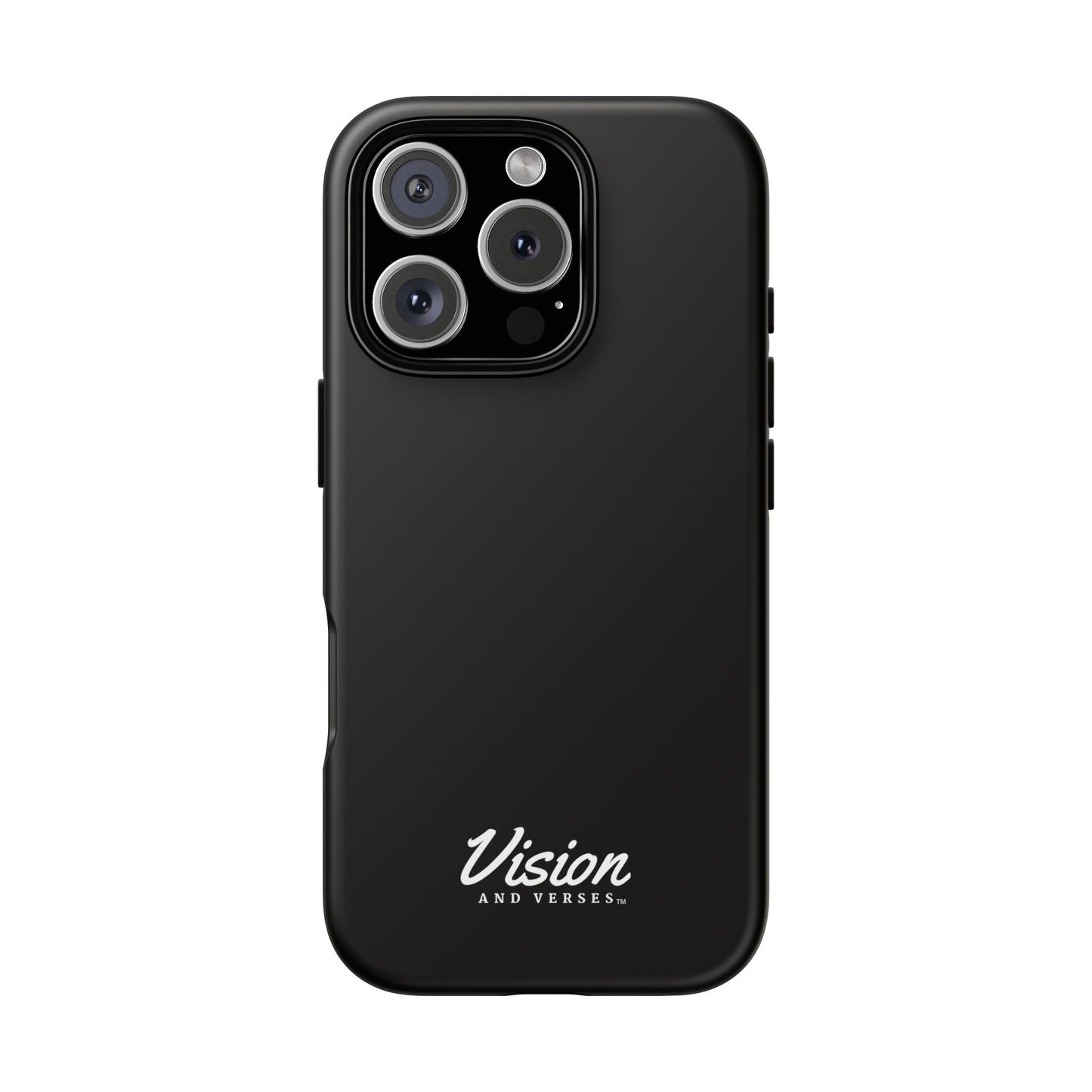 Black Vision and Verses Tough Phone Case