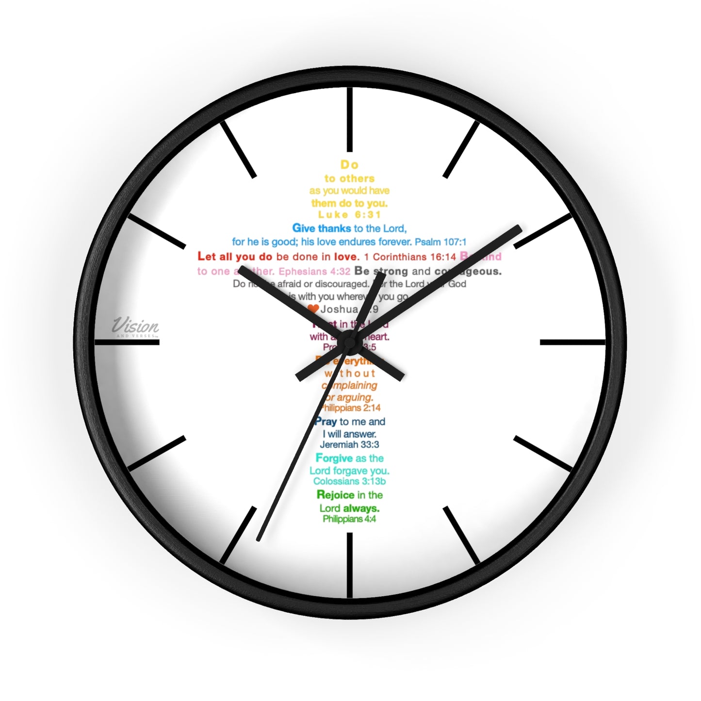 The Kids Cross - Wall Clock
