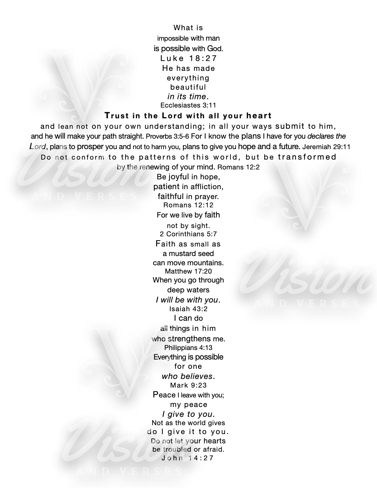 The Challenge Cross - Unframed Canvas Wall Art