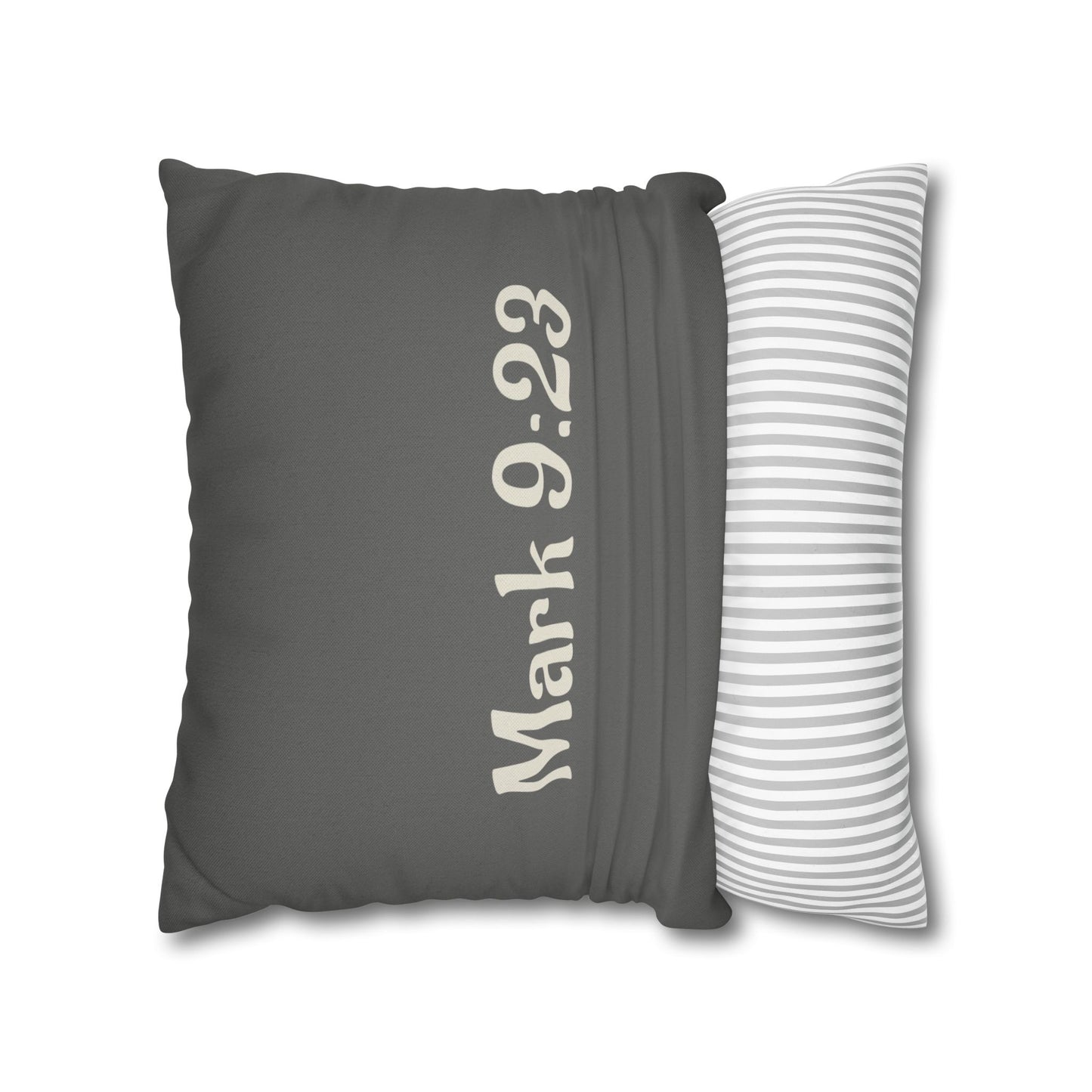 Charming Scripture Pillowcase (Mark 9:23)