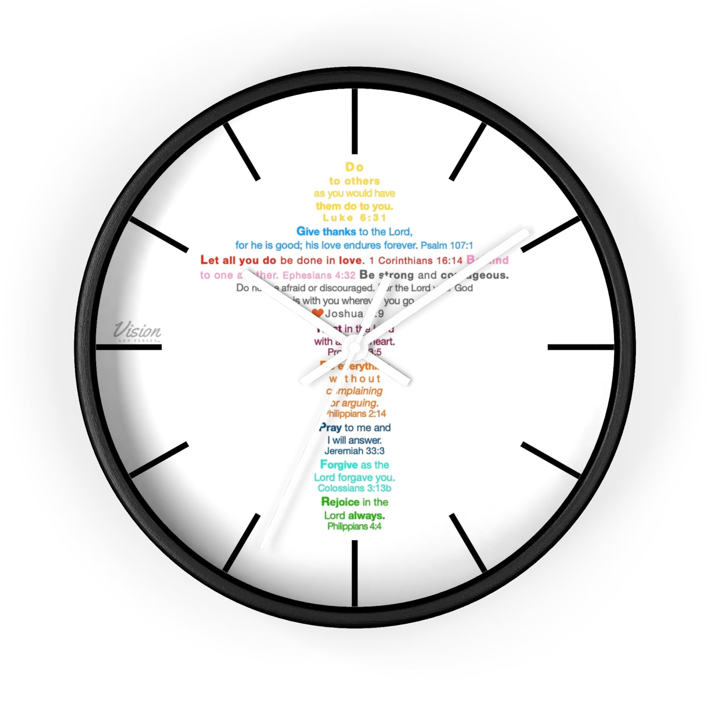 The Kids Cross - Wall Clock