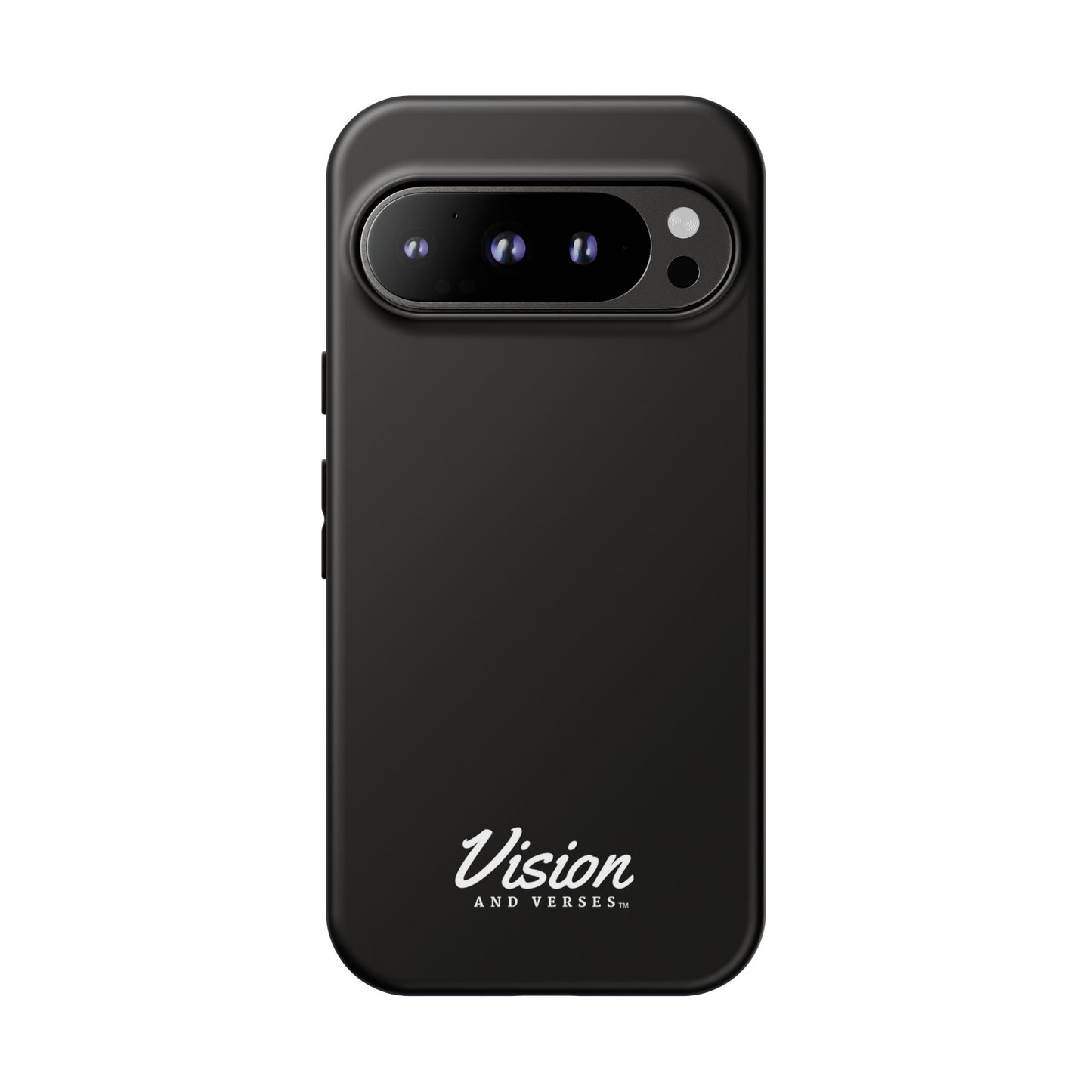 Black Vision and Verses Tough Phone Case
