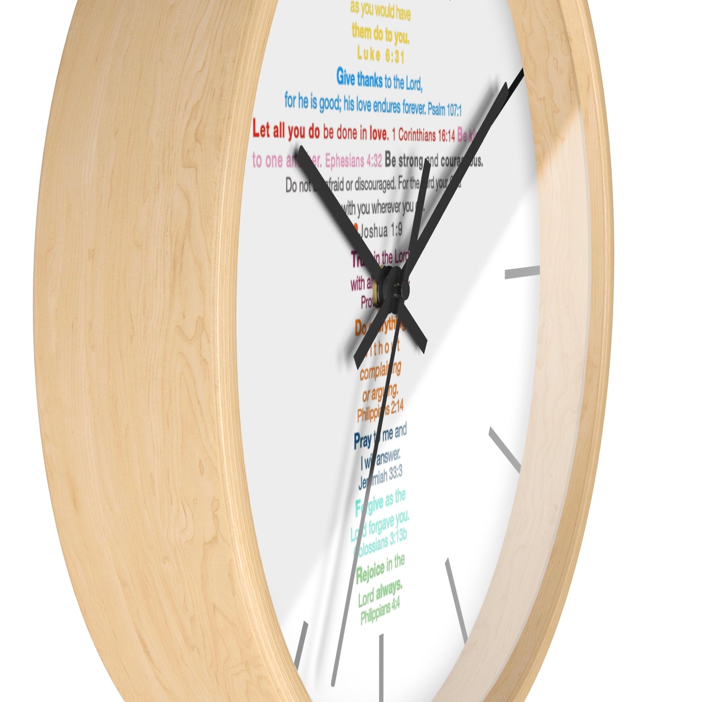 The Kids Cross - Wall Clock