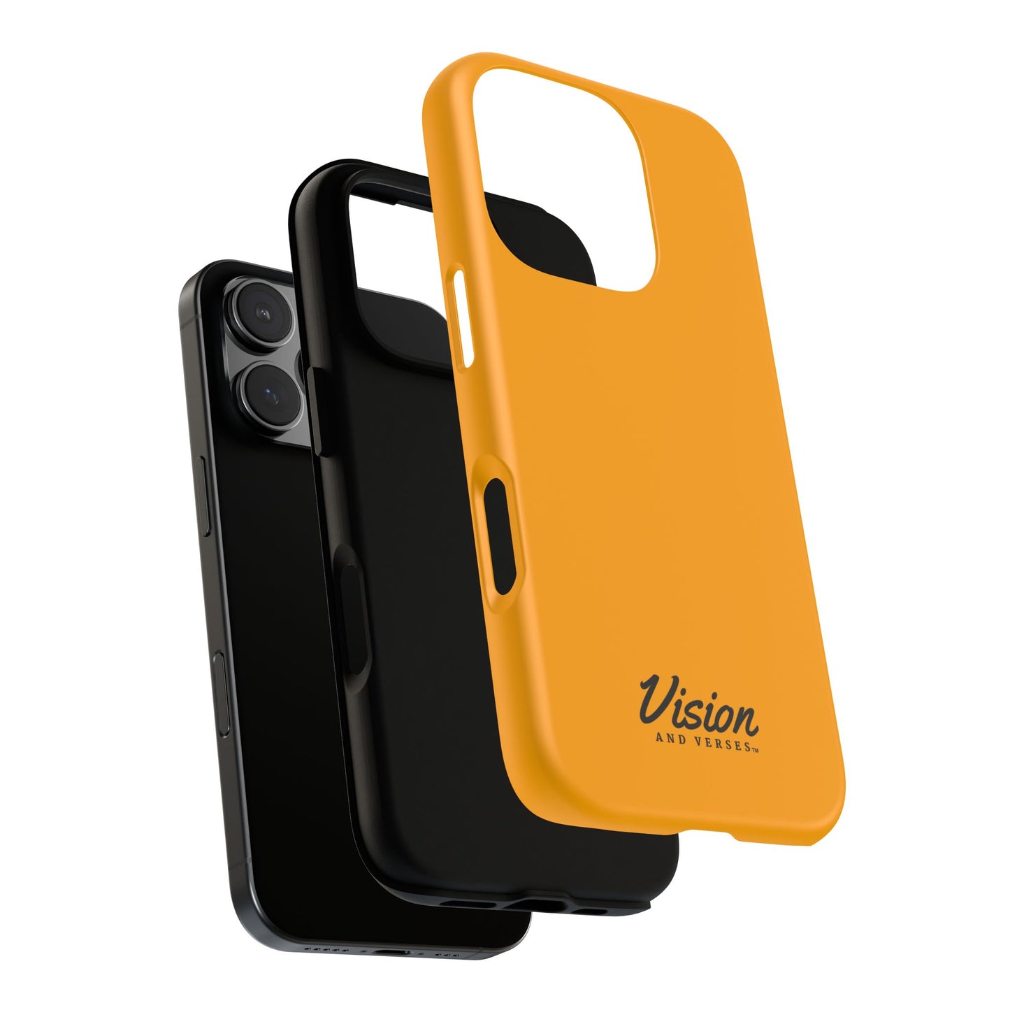 Orange Vision and Verses Tough Phone Case