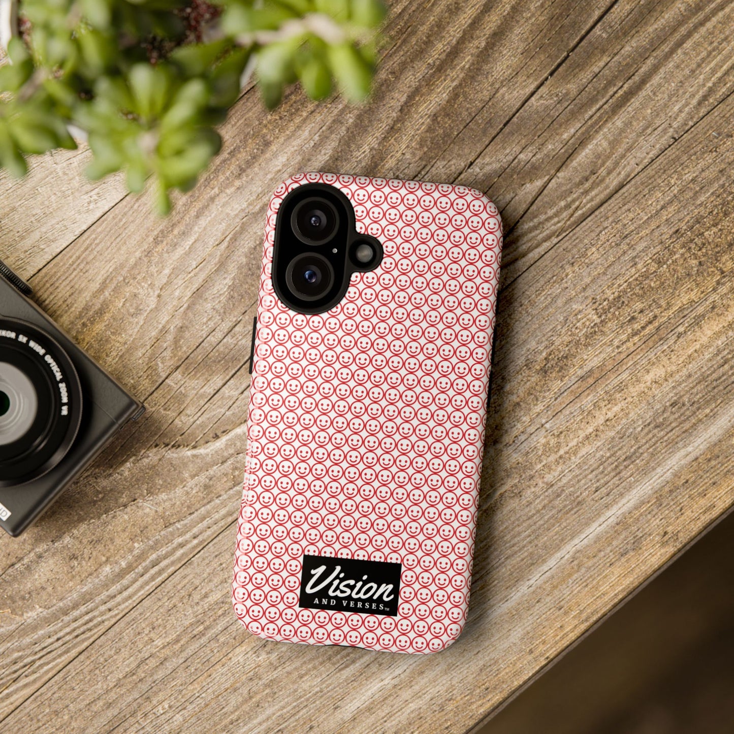 Tough Phone Case — Bubble Wrap Smile Pattern