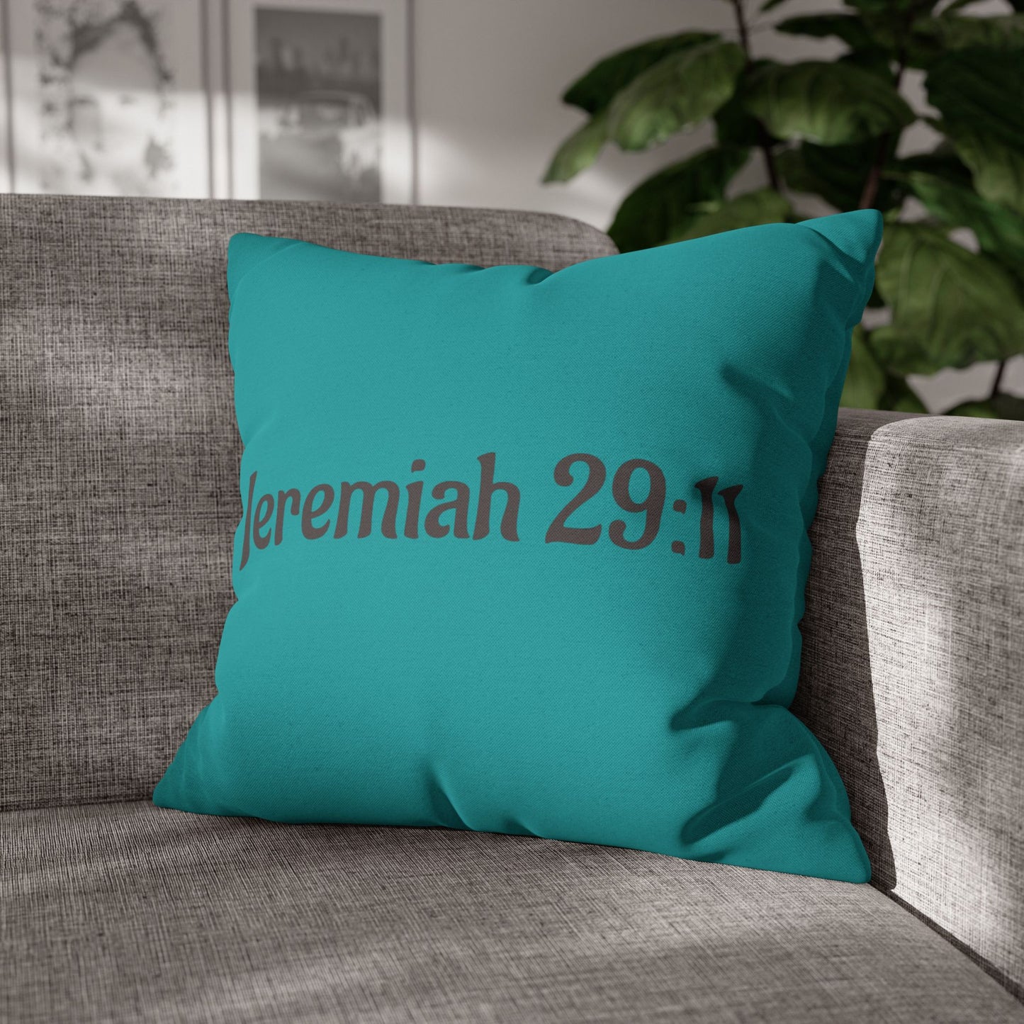 Charming Scripture Pillowcase (Jeremiah 29:11)