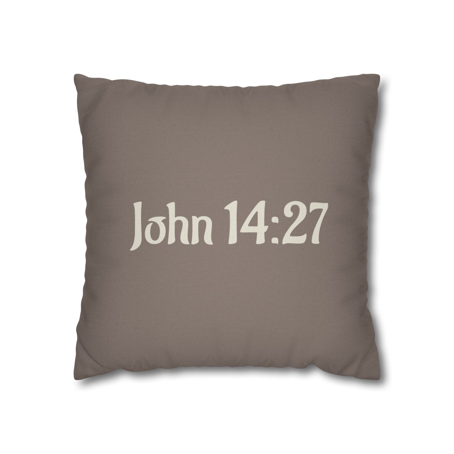 Charming Scripture Pillowcase (John 14:27)