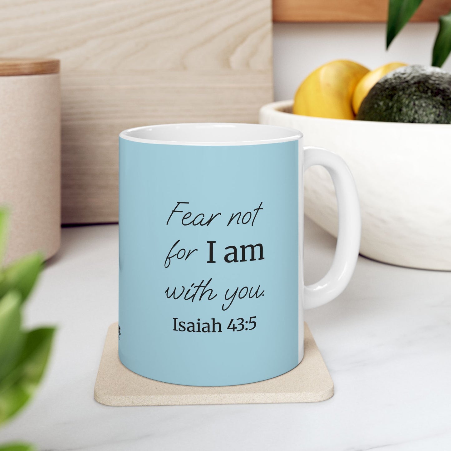 *NEW* Inspirational Ceramic Mug (11oz, 15oz) | Isaiah 43:5