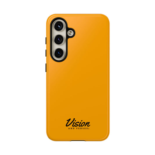 Orange Vision and Verses Tough Phone Case