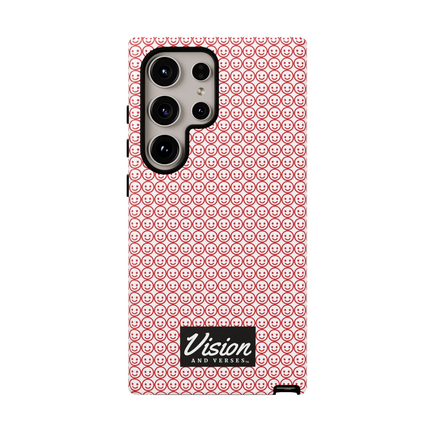 Tough Phone Case — Bubble Wrap Smile Pattern
