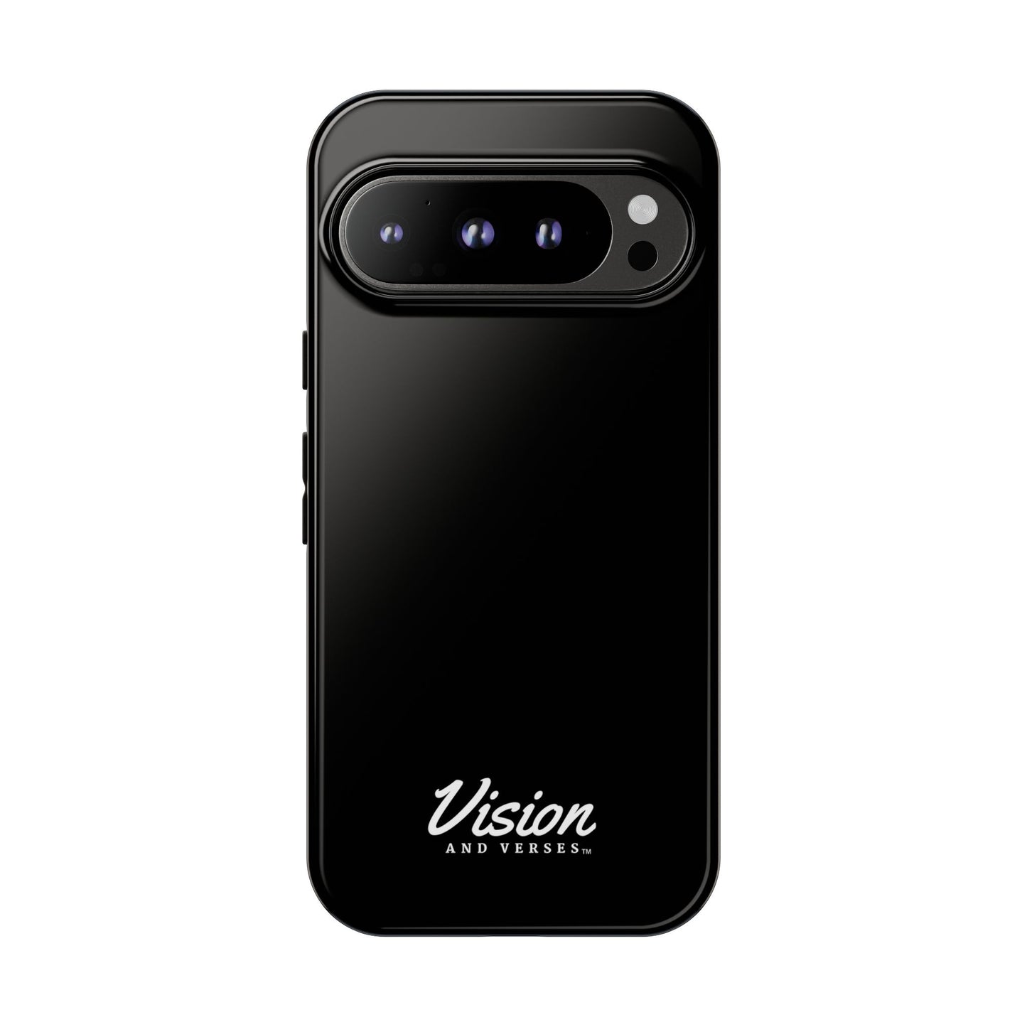 Black Vision and Verses Tough Phone Case