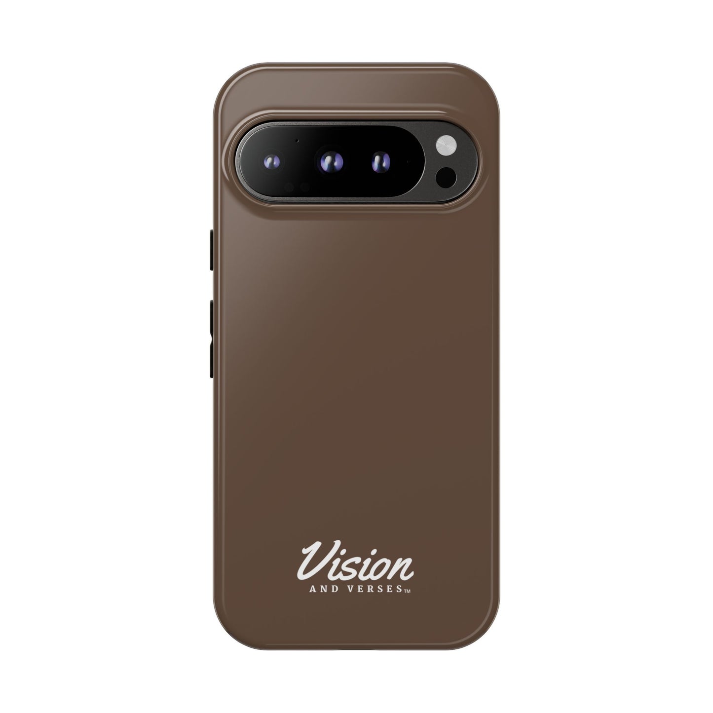 Brown Vision and Verses Tough Phone Case