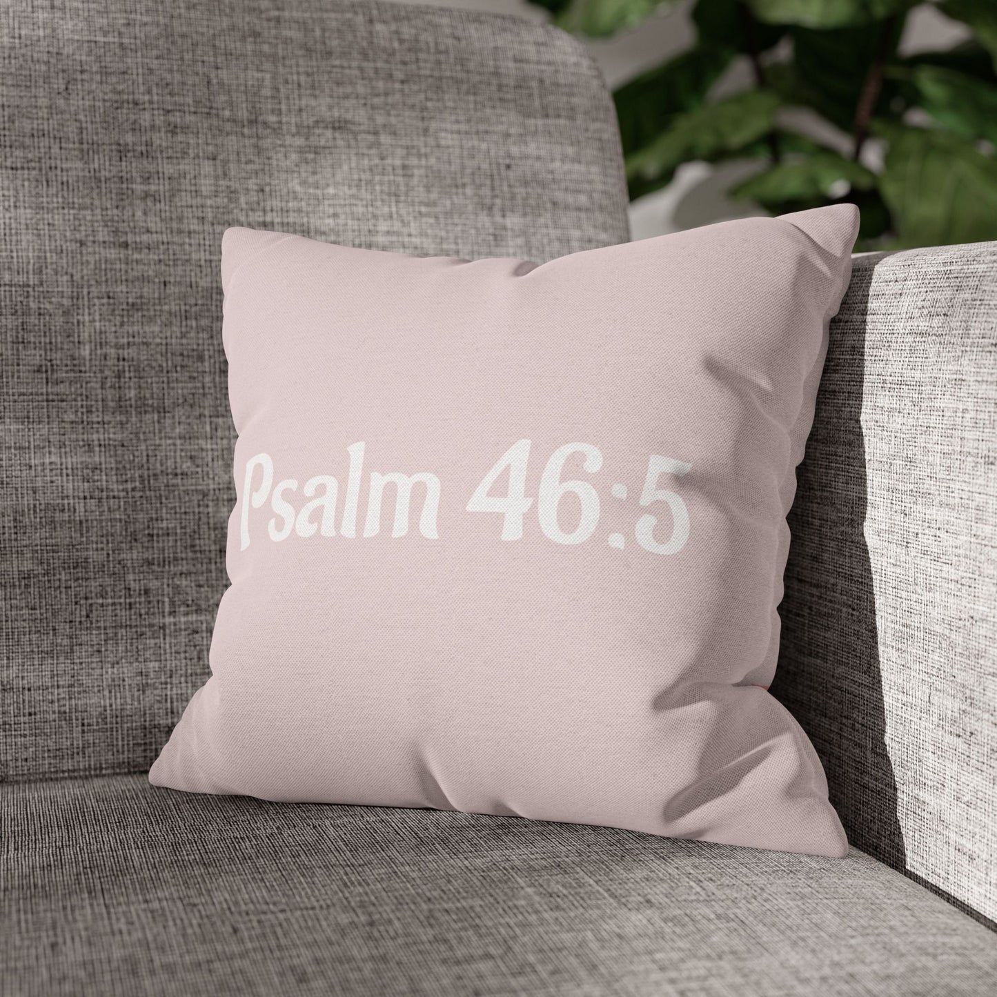 Charming Pinwheel Petal Pillowcase (Psalm 46:5)