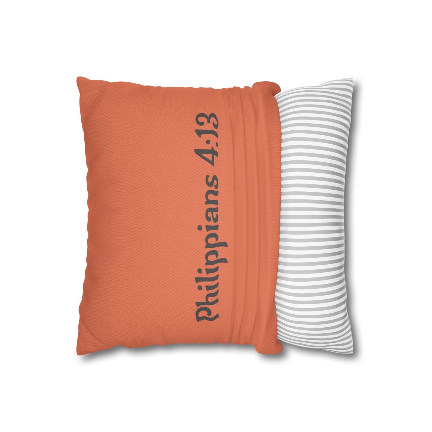 Charming Scripture Pillowcase (Philippians 4:13)