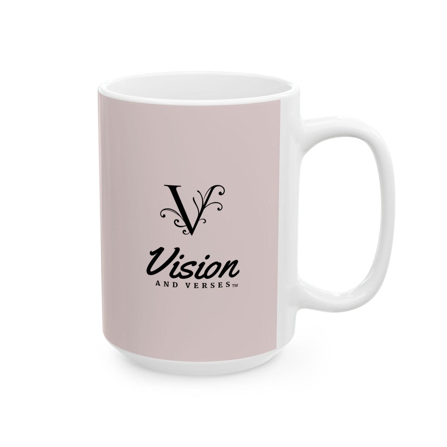 Elegant Vision and Verses Ceramic Mug