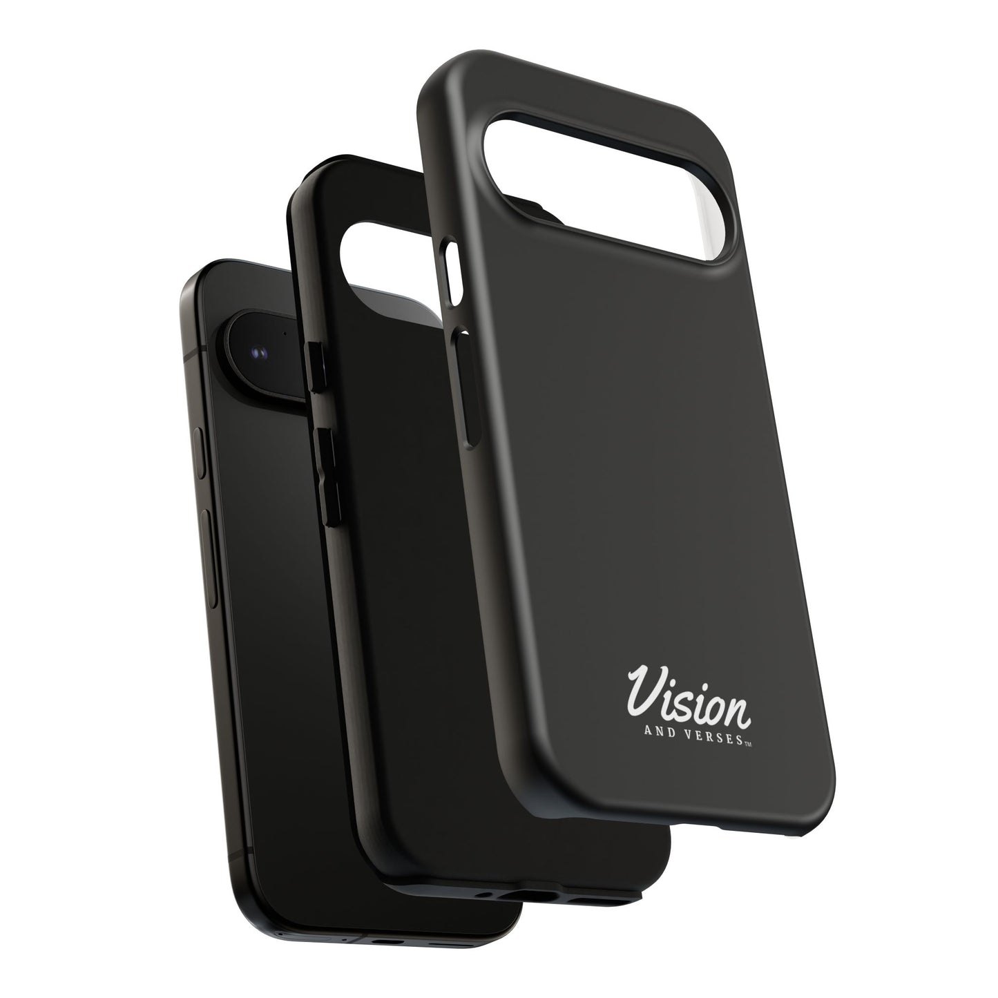 Black Vision and Verses Tough Phone Case