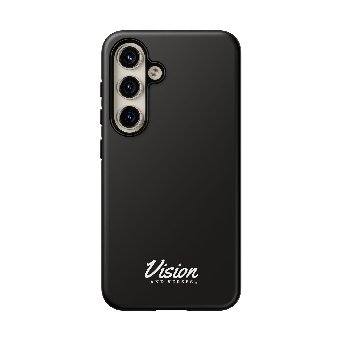 Black Vision and Verses Tough Phone Case