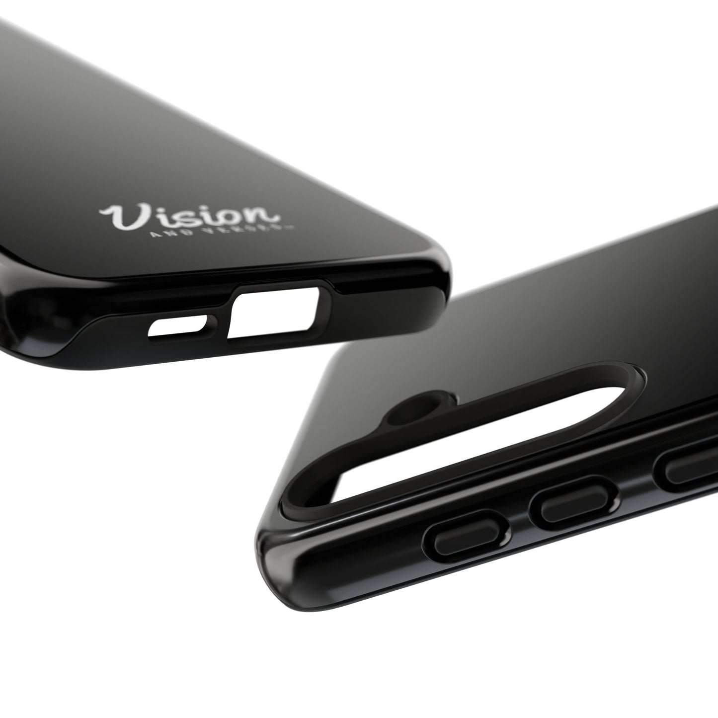 Black Vision and Verses Tough Phone Case