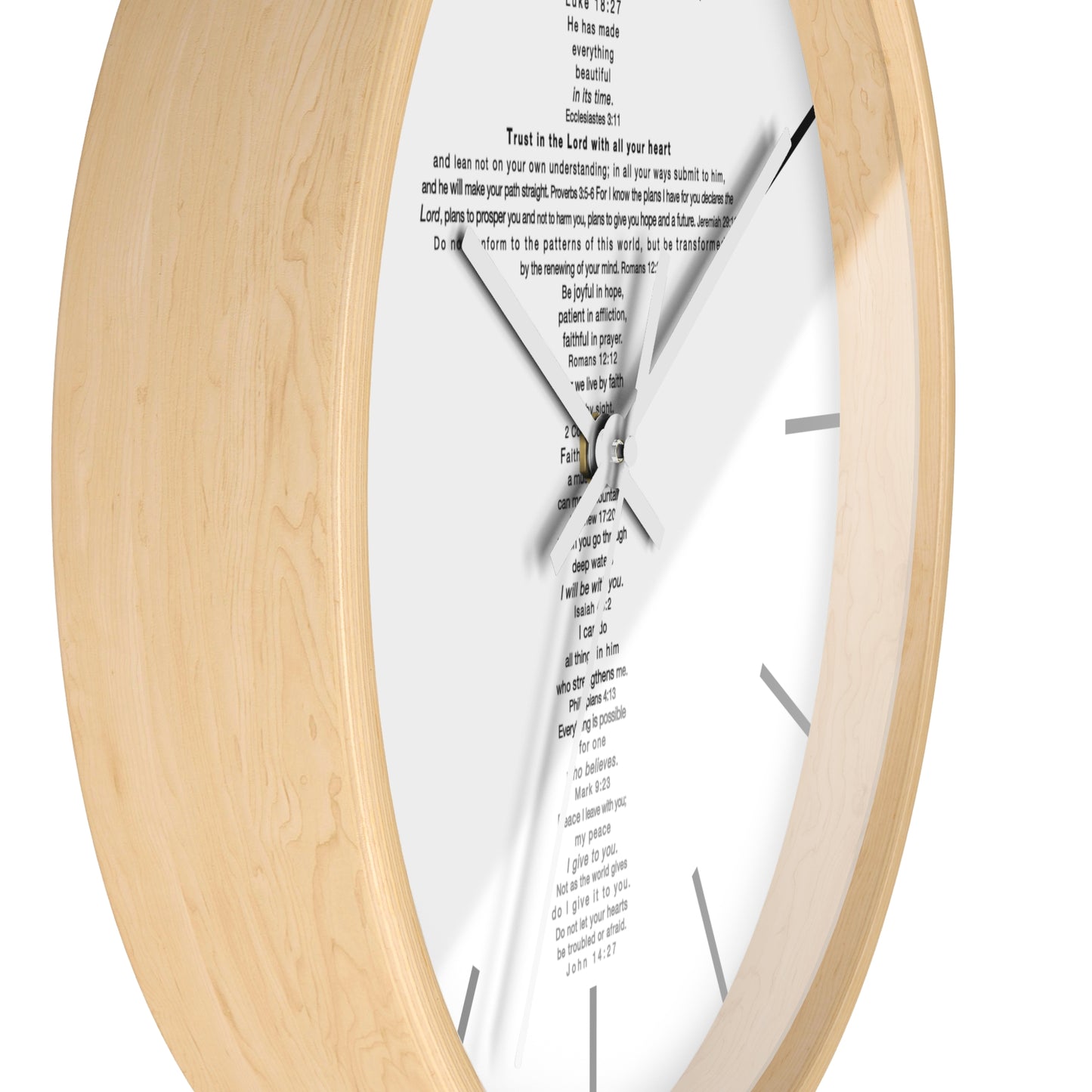 The Challenge Cross - Wall Clock