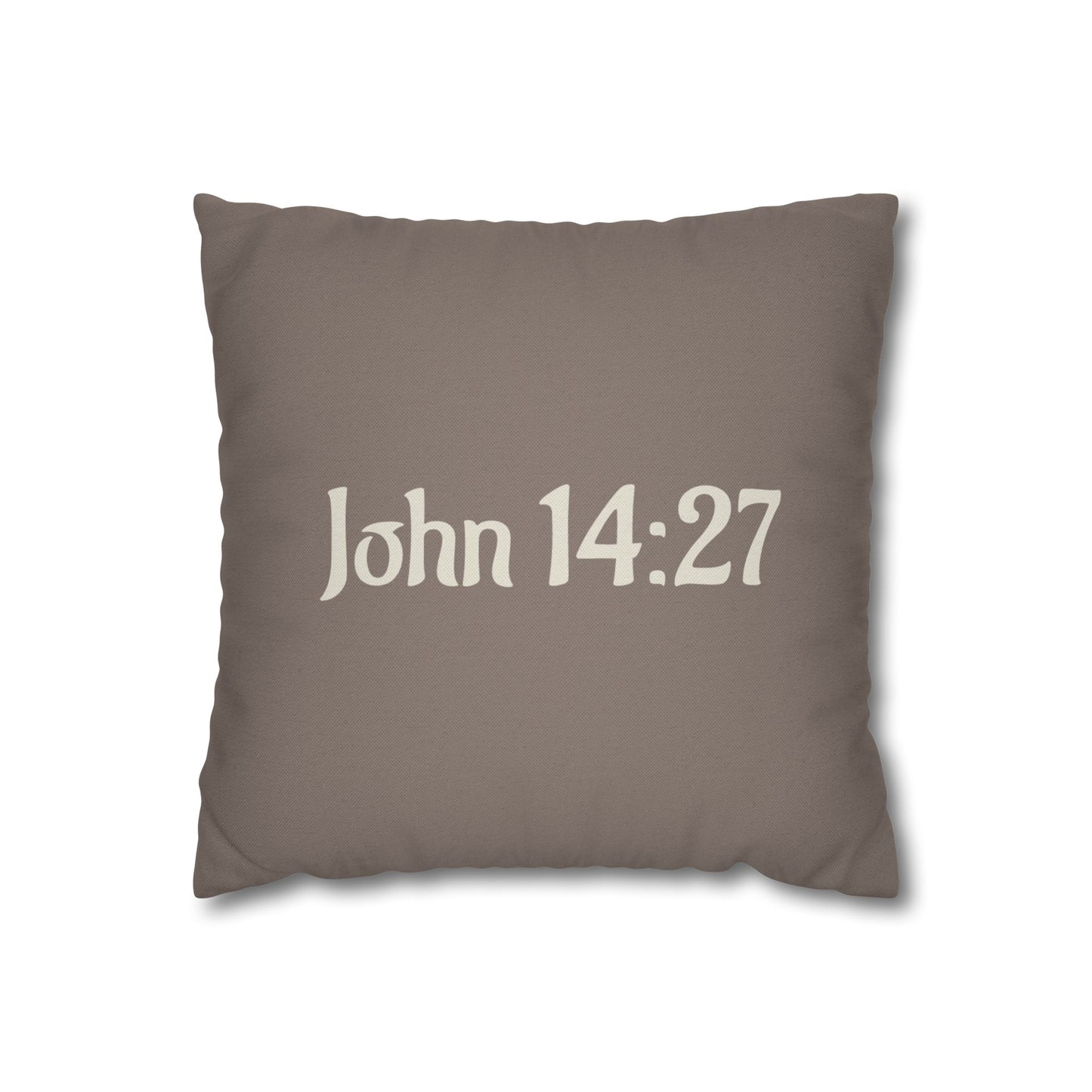 Charming Scripture Pillowcase (John 14:27)