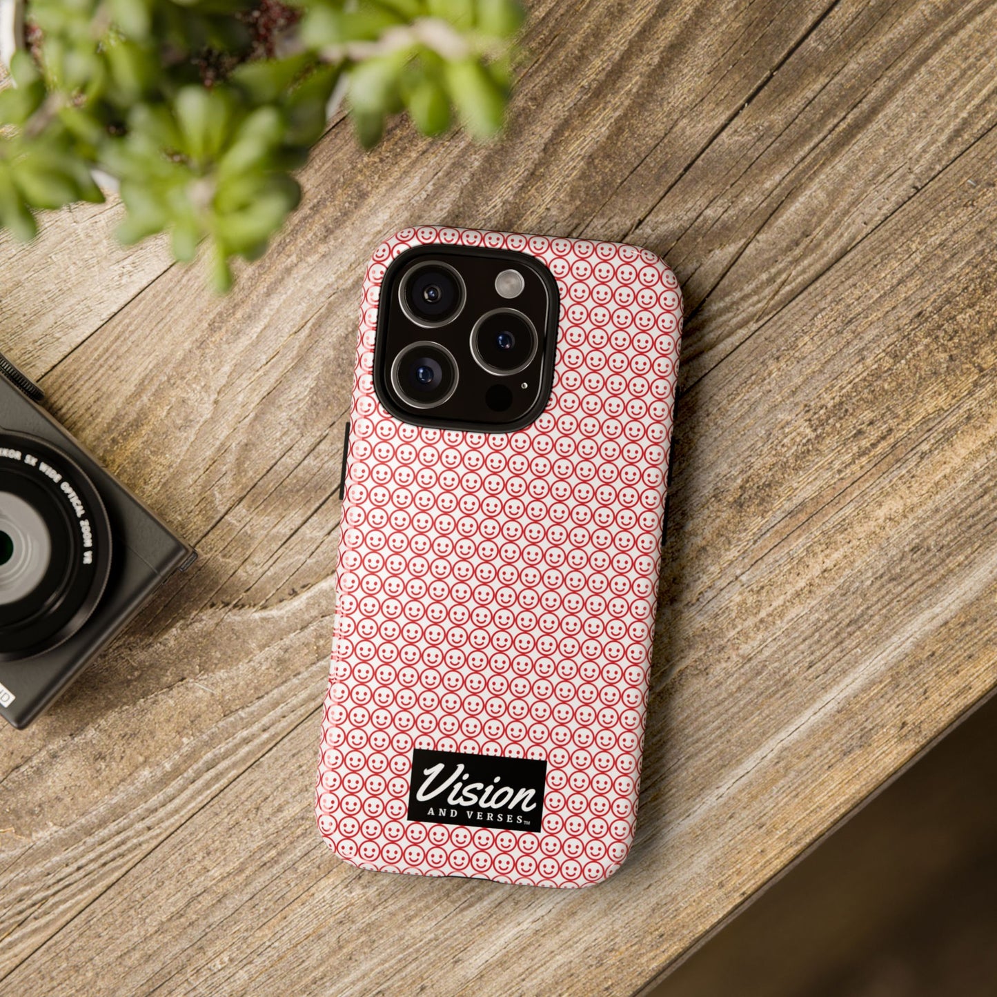 Tough Phone Case — Bubble Wrap Smile Pattern