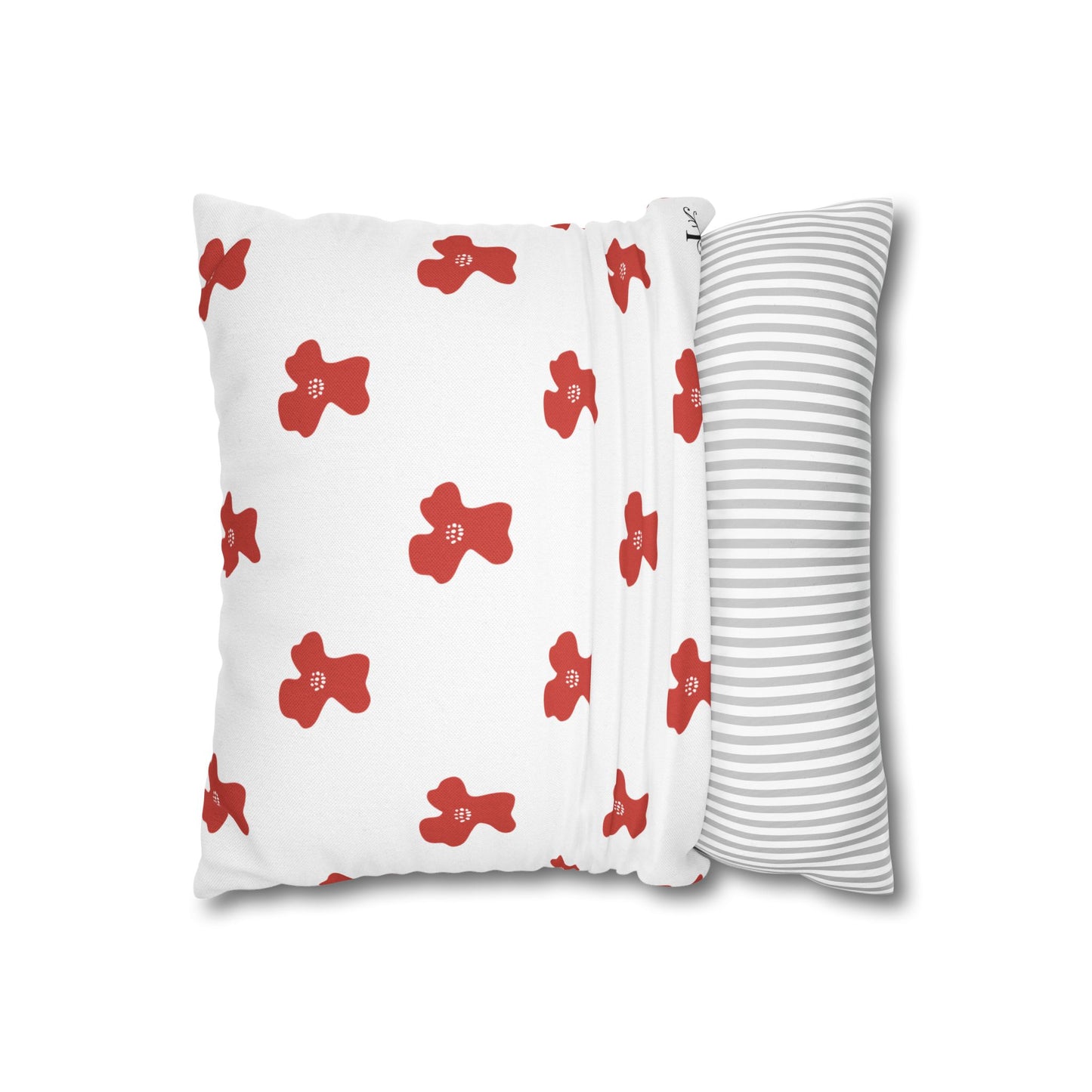 Charming Poppy Pillowcase (Proverbs 3:5)